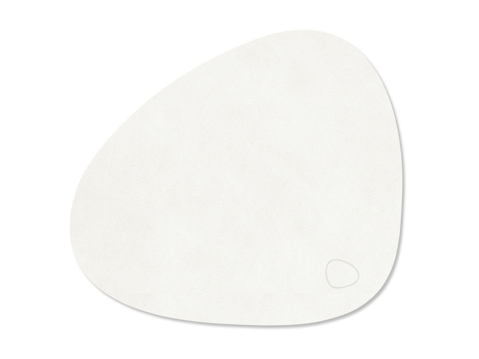 LIND DNA Nupo Tischset Curve S pure white 24x28cm