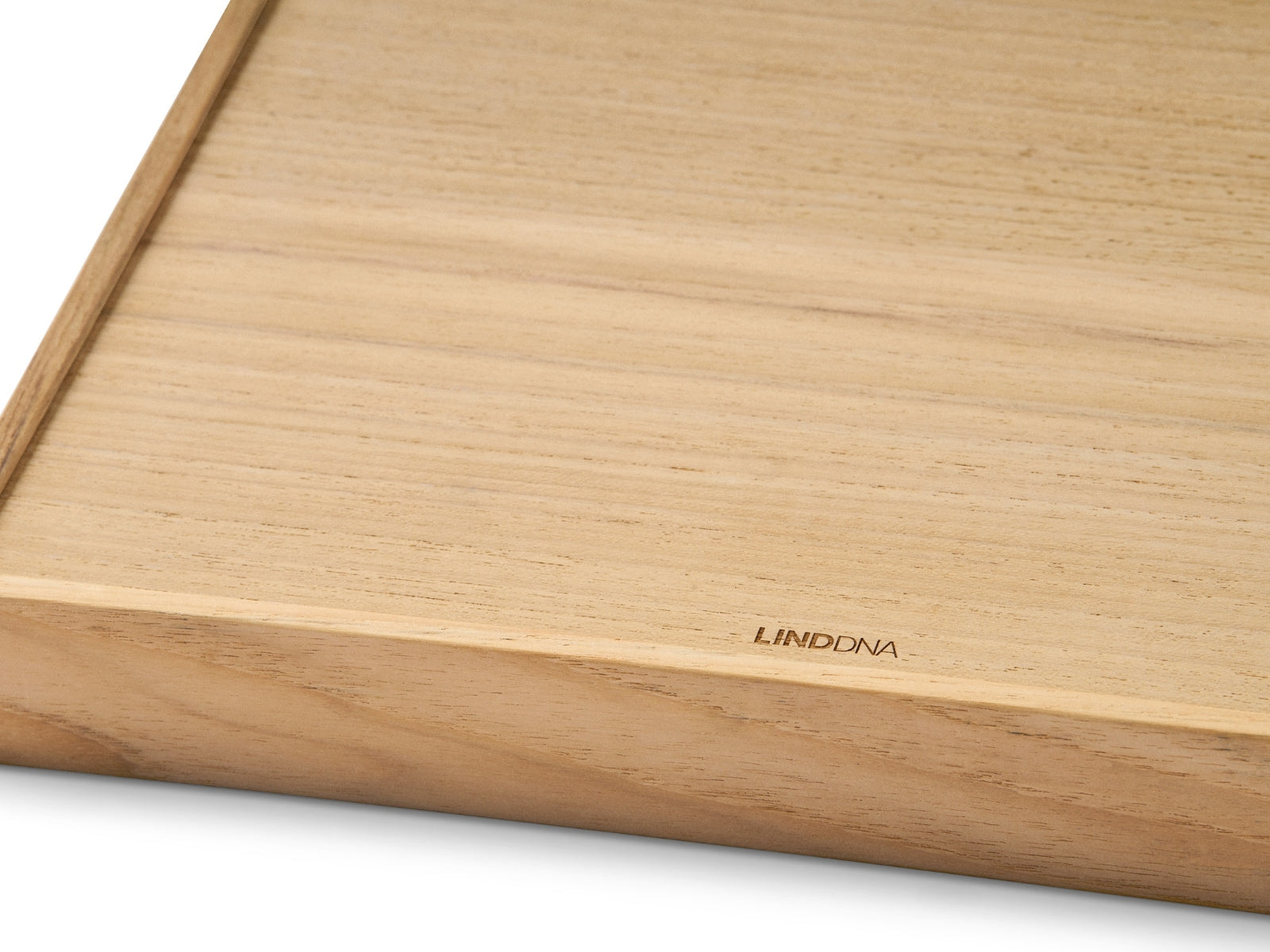 LIND DNA Nupo Tablett Teak Square M airy burgundy 36x28cm - Produktbild 2