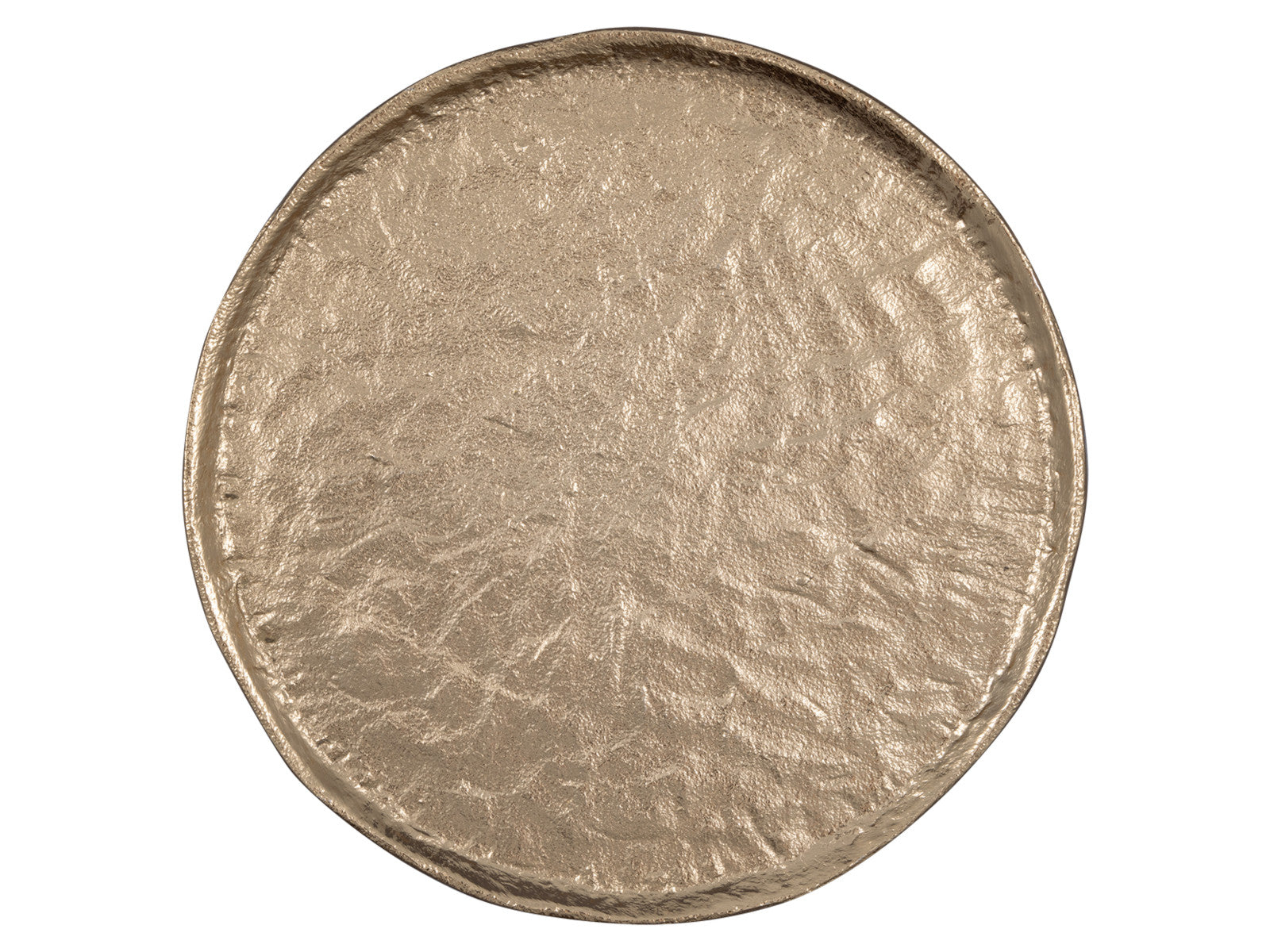 Greengate Aluminiumteller gold medium 24,5cm