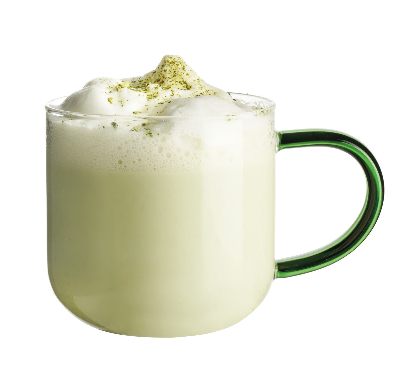 ASA coppa Glas Becher mit grünem Henkel 0,4l - Produktbild 2