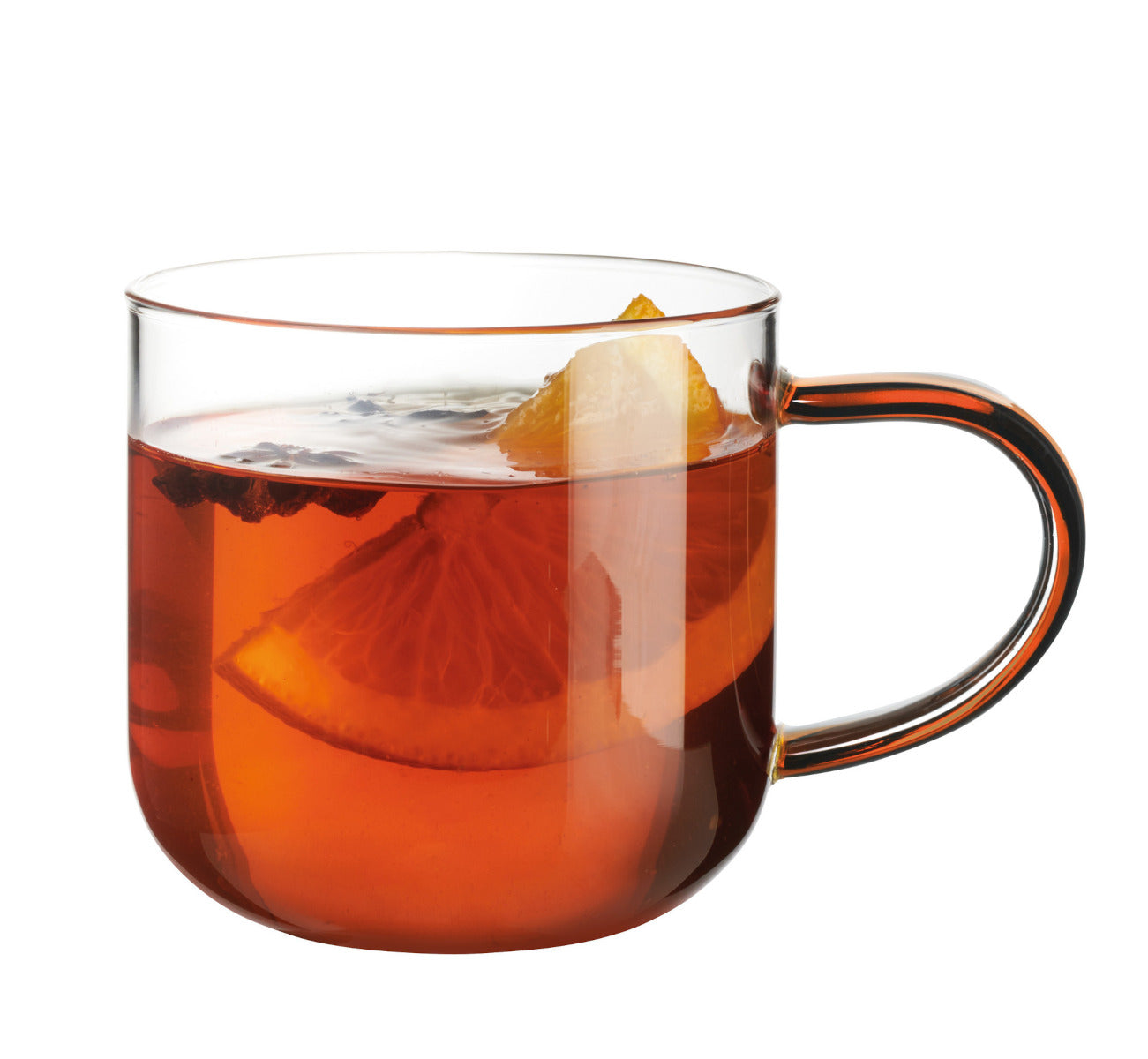 ASA coppa Glas Becher mit ginger Henkel 0,4l - Produktbild 2