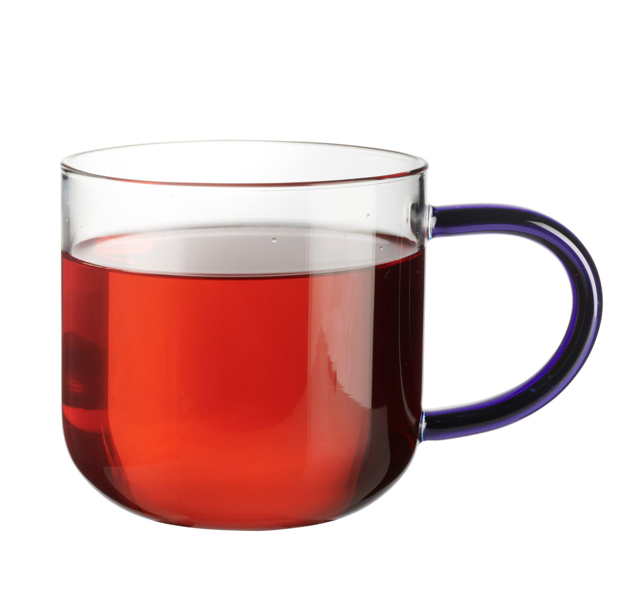 ASA coppa Glas Becher mit blauem Henkel 0,4l - Produktbild 2