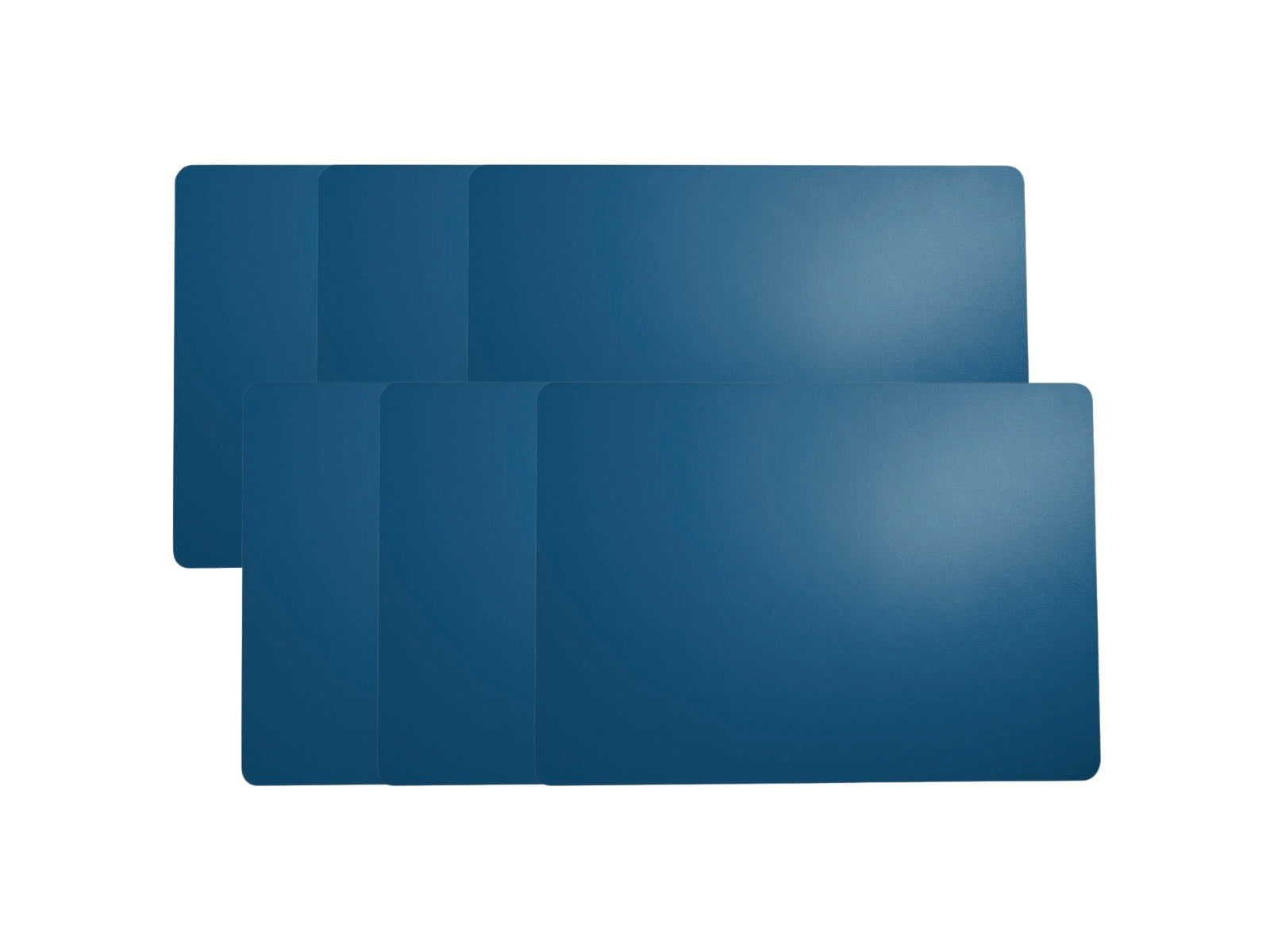 ASA Tischset Lederoptik indigo 46x33cm Set6