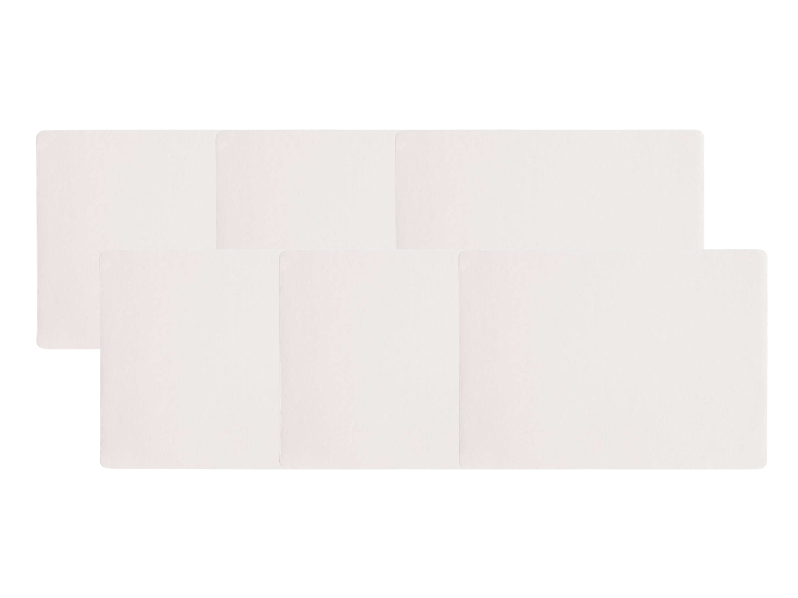 ASA Tischset Lederoptik weiss 46x33cm Set6