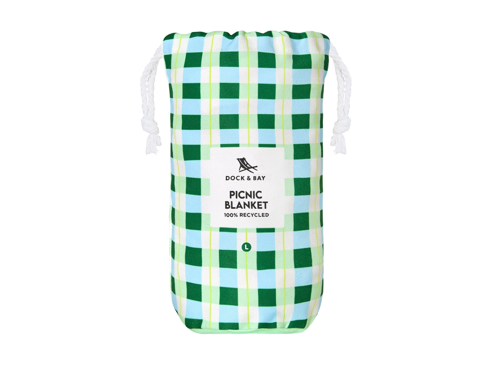 Dock & Bay Picnic Blanket L Apple Tart 170x170cm - Produktbild 2