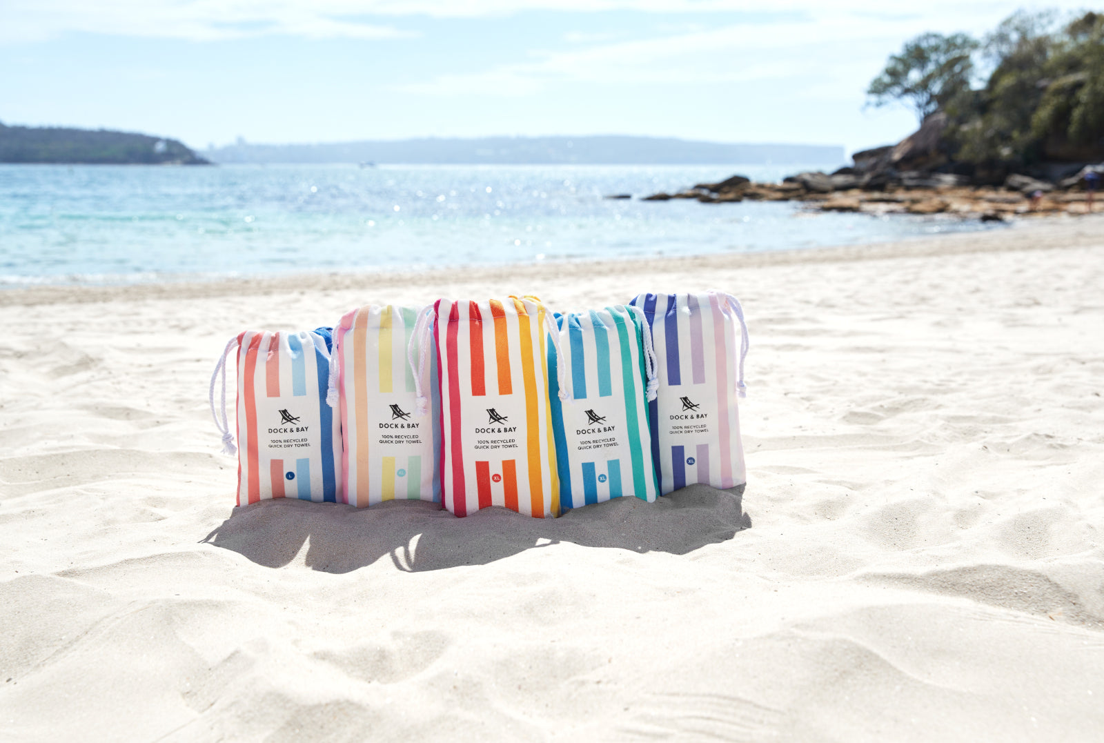 Dock & Bay Beach Towel L Sand to Sea 160x90cm - Produktbild 5