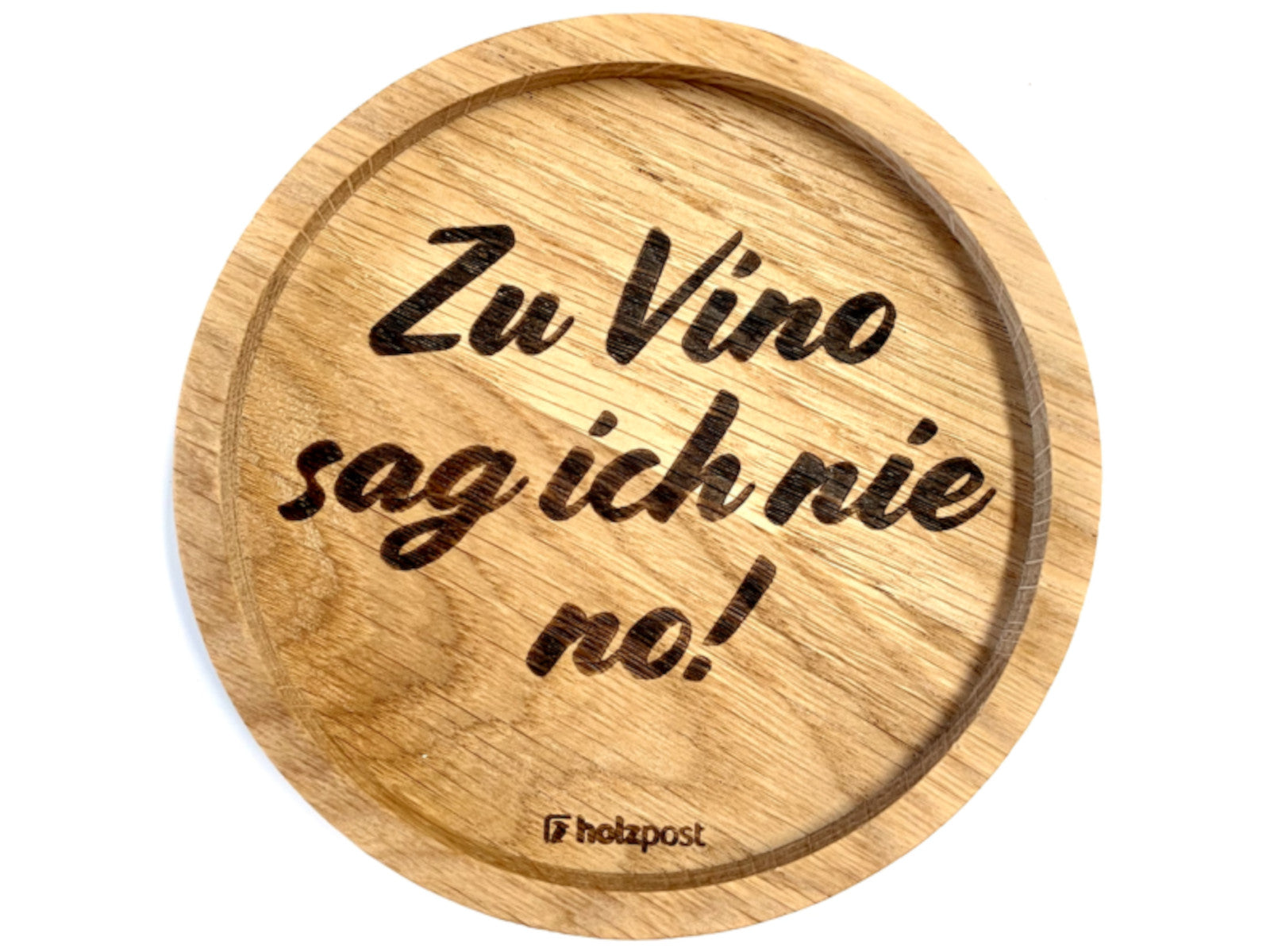 holzpost Untersetzer Vino Eiche 11,2cm