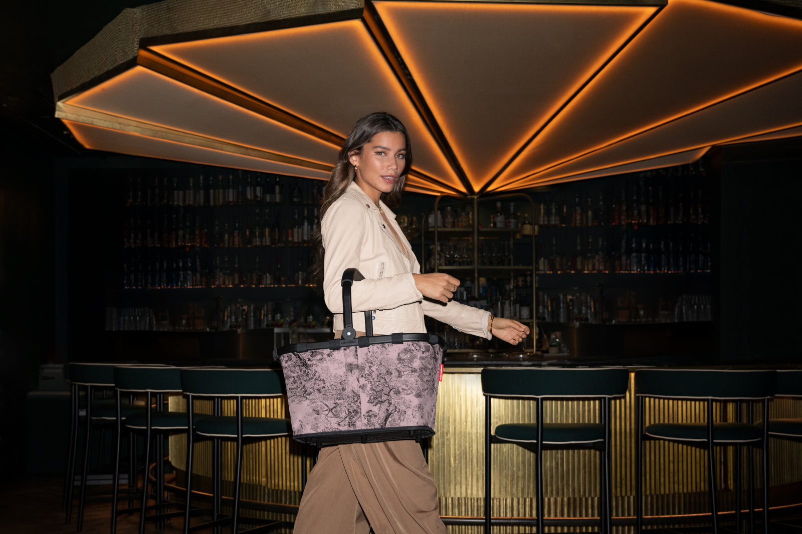 reisenthel carrybag jacquard rose - Produktbild 12