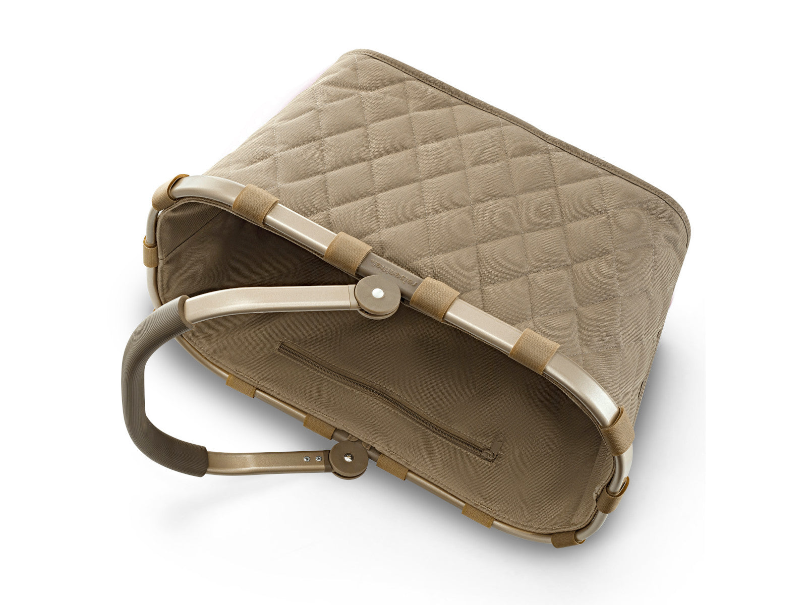 reisenthel carrybag frame rhombus olive - Produktbild 2
