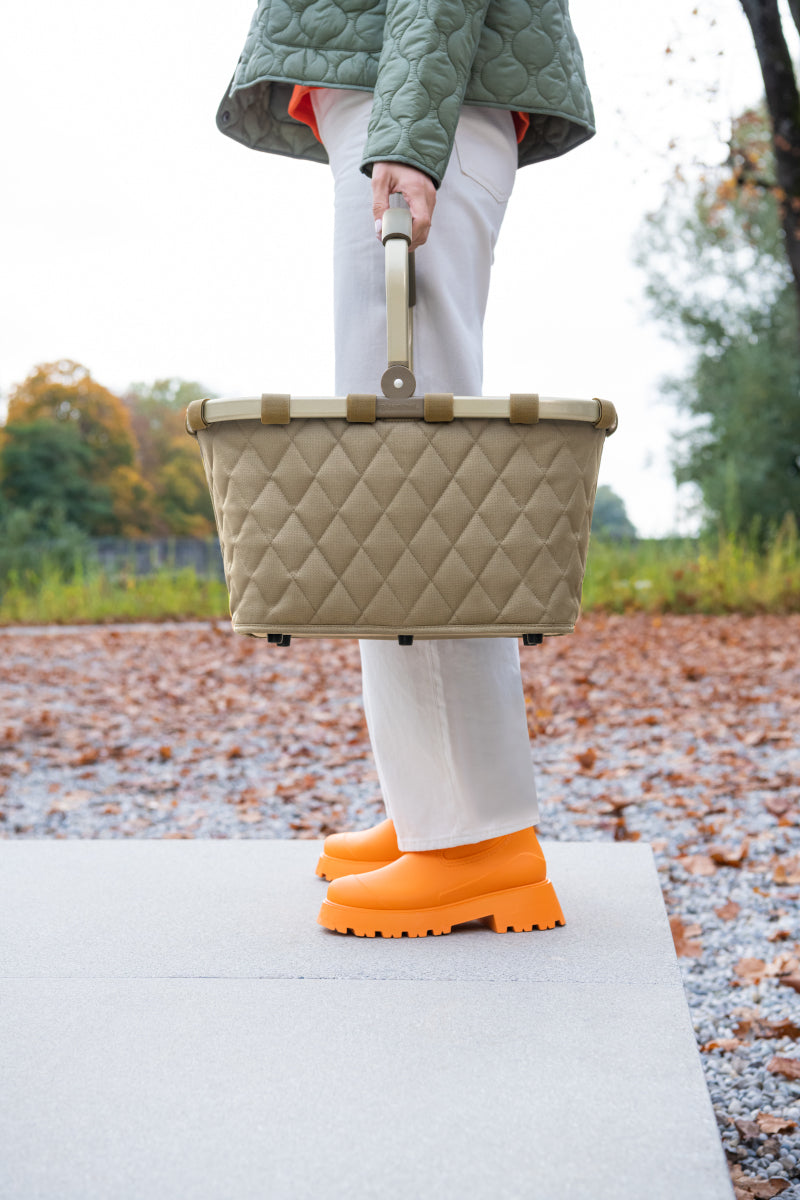 reisenthel carrybag frame rhombus olive - Produktbild 7
