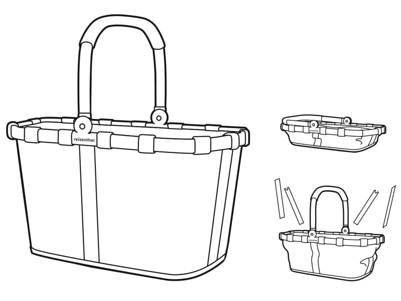 reisenthel carrybag frame black/black - Produktbild 5