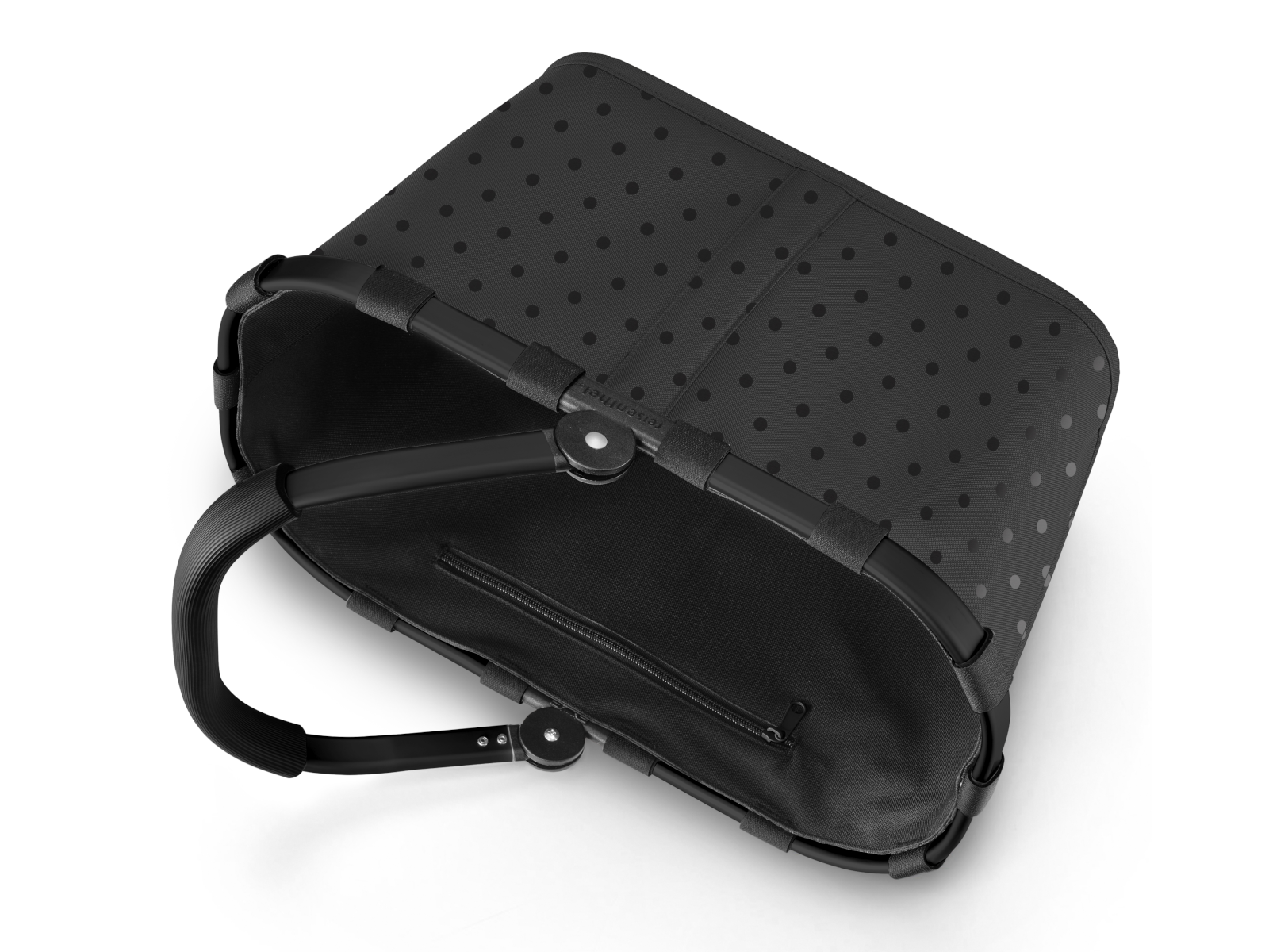 reisenthal carrybag frame glossy dots black - Produktbild 4