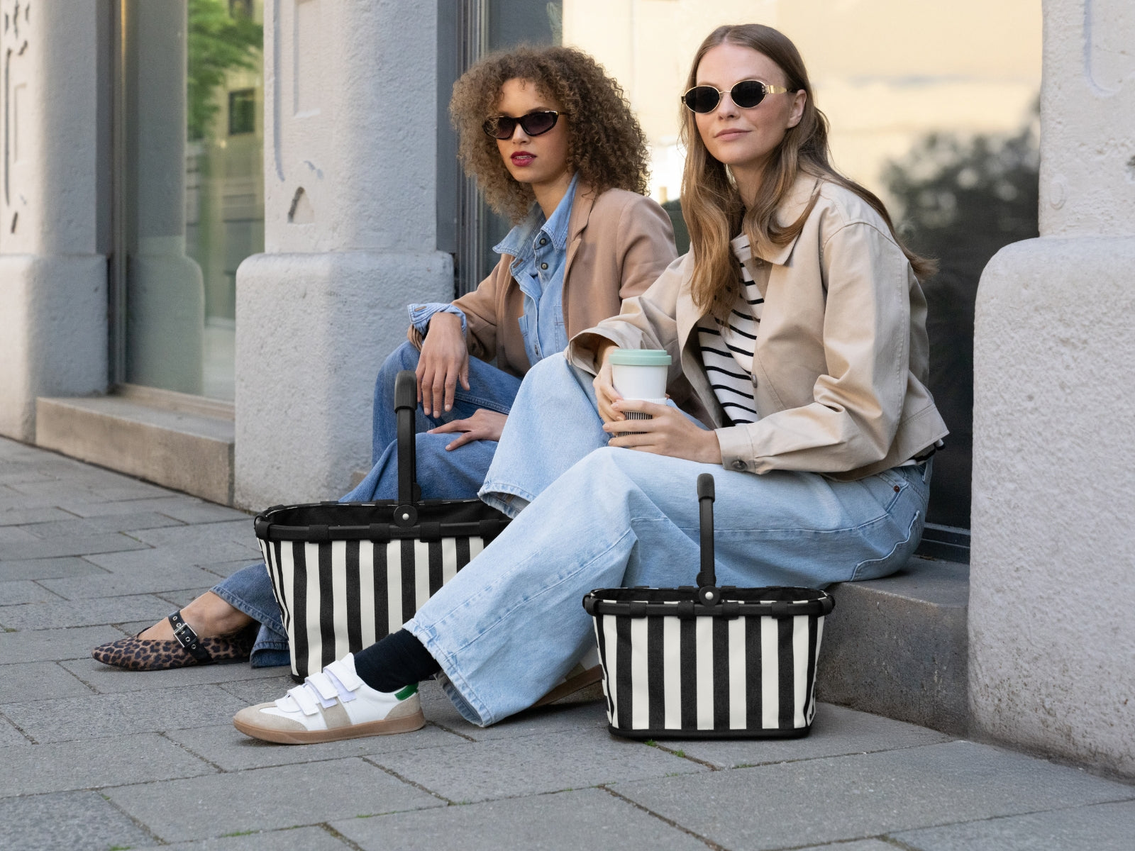 reisenthel carrybag summerstripes black - Produktbild 7