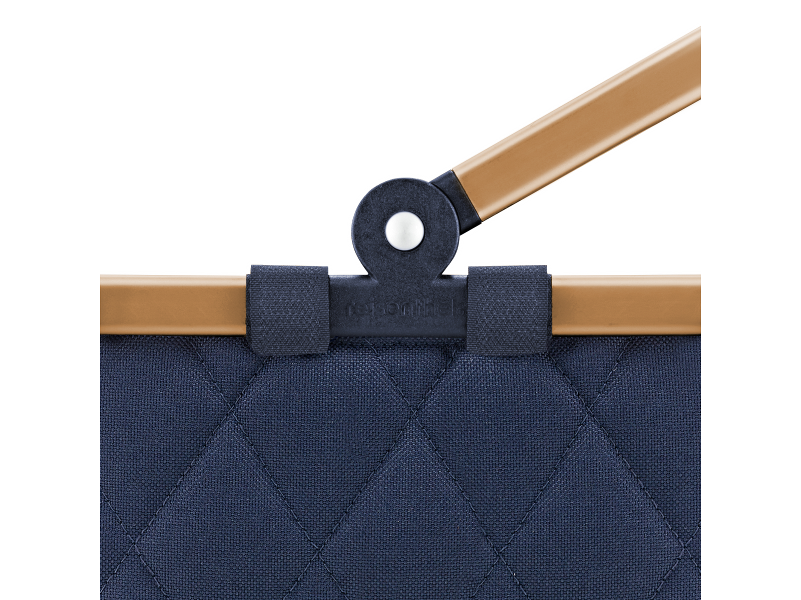 reisenthel carrybag XS frame rhombus midnight gold - Produktbild 4