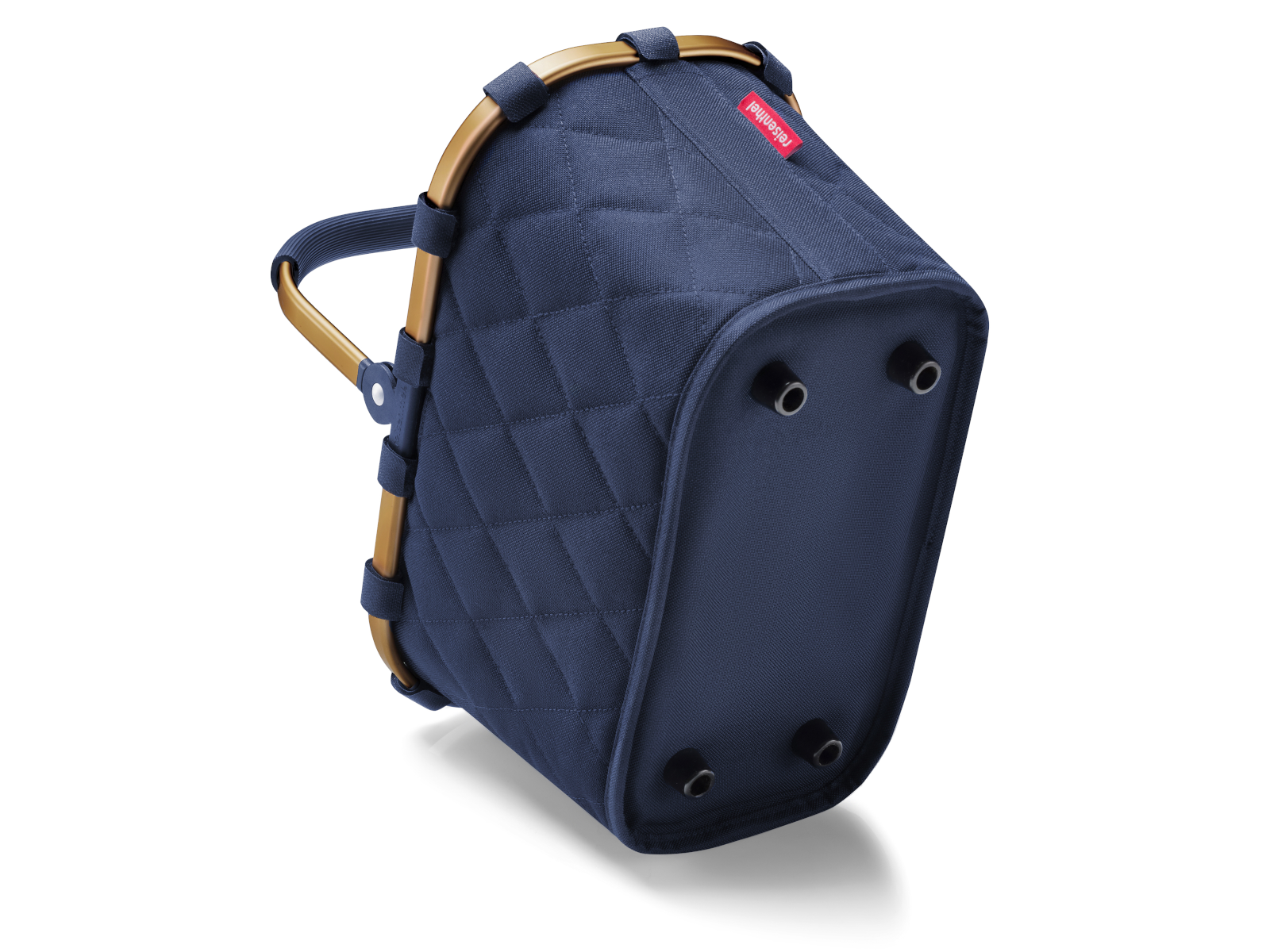 reisenthel carrybag XS frame rhombus midnight gold - Produktbild 5