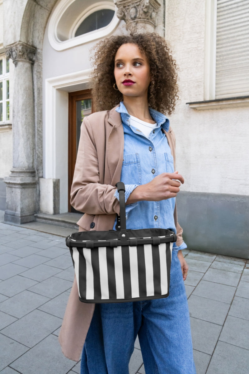 reisenthel carrybag XS summerstripes black - Produktbild 10