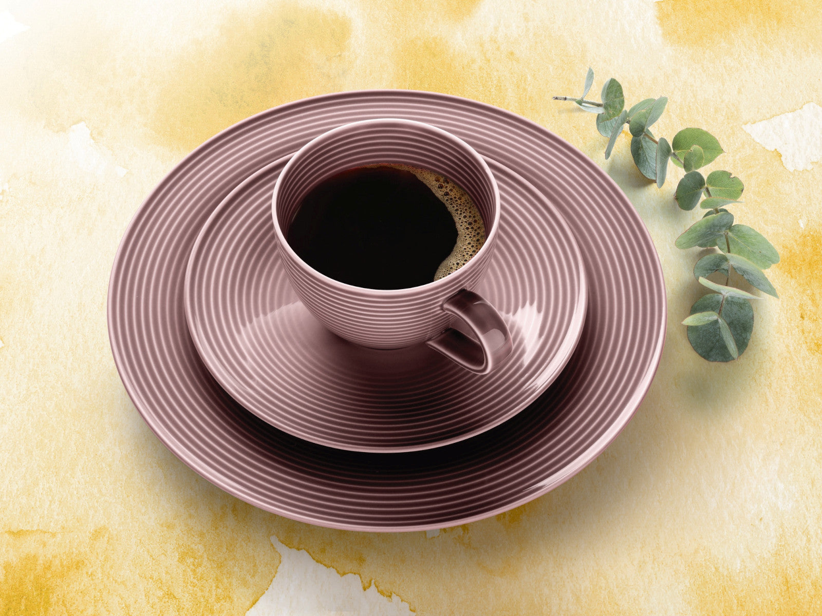 Seltmann Weiden Beat Altrosa uni Kombi-Untertasse groß 16,5cm - Produktbild 4