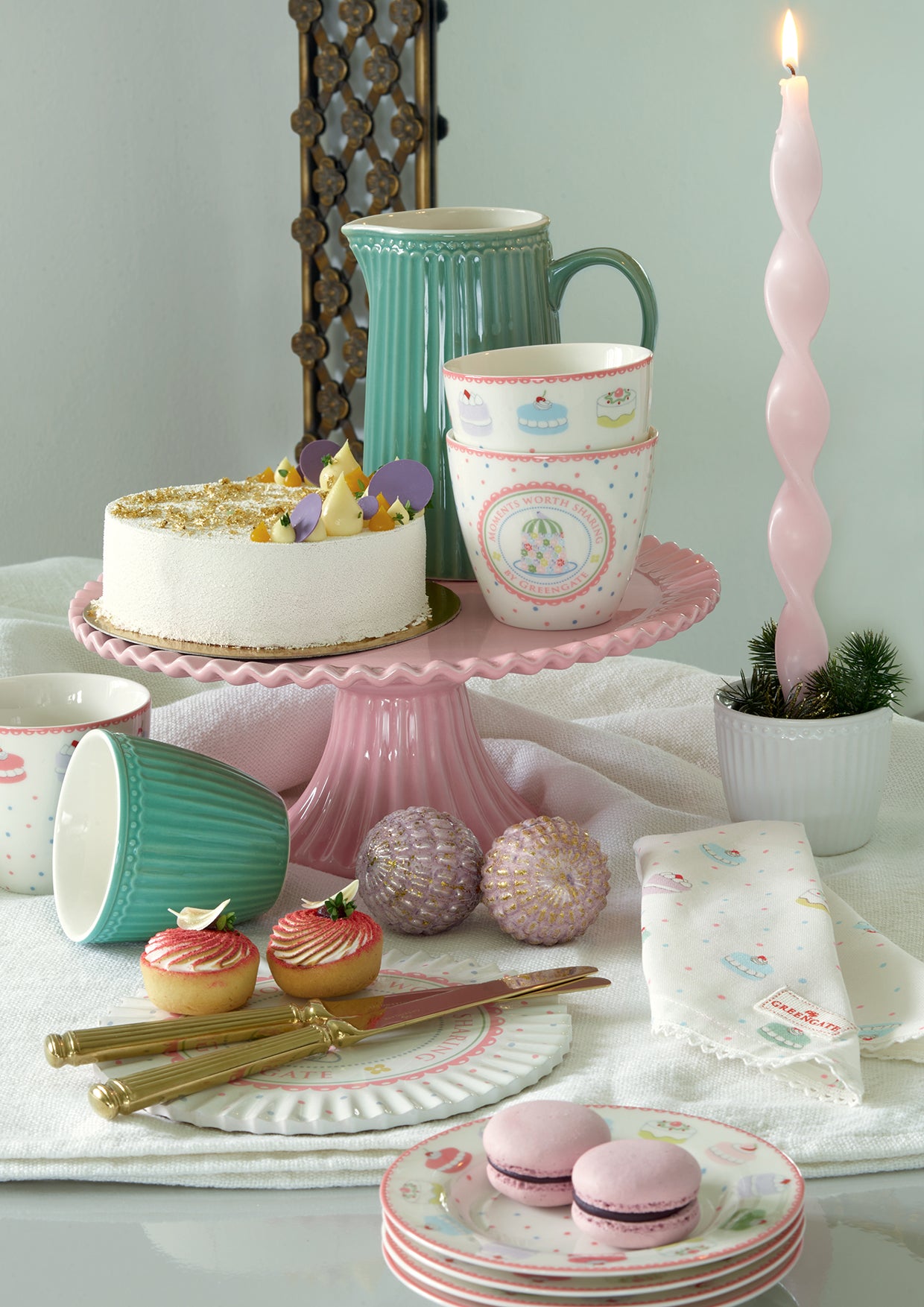 Greengate Alice Teetasse dusty green 0,4l - Produktbild 3