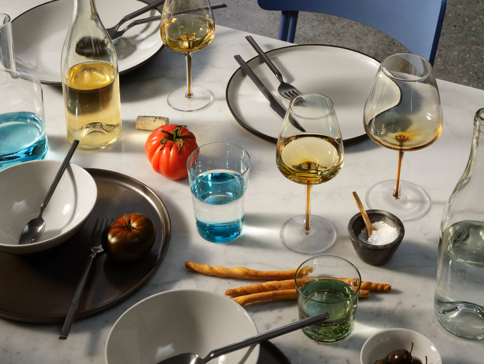 Broste Copenhagen Amber Martiniglas caramel 18,9cm - Produktbild 2