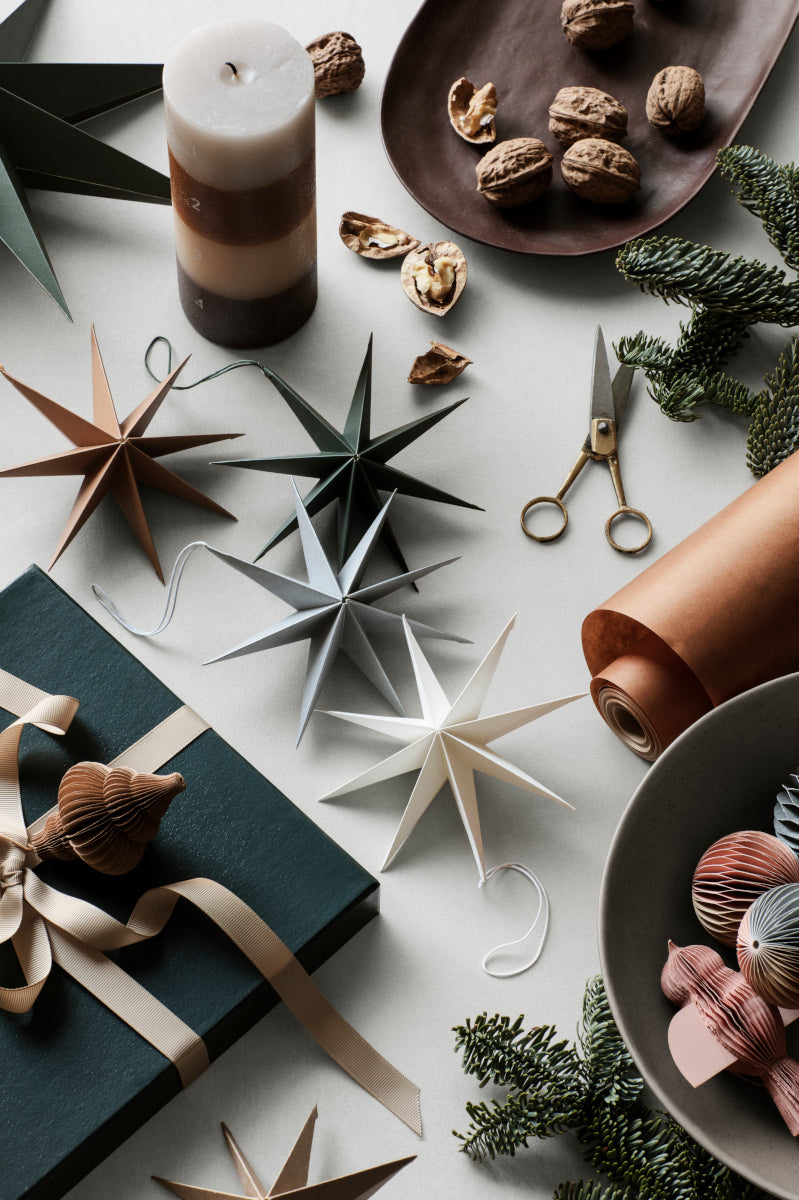 Broste Copenhagen Star Christbaumschmuck L natural brown 50cm - Produktbild 3