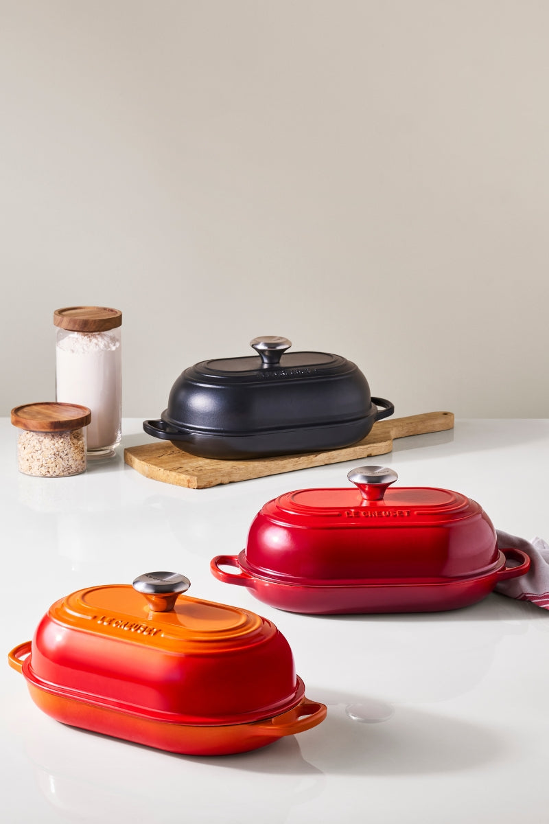Le Creuset Brot Bräter Signature oval meringue 29cm - Produktbild 7