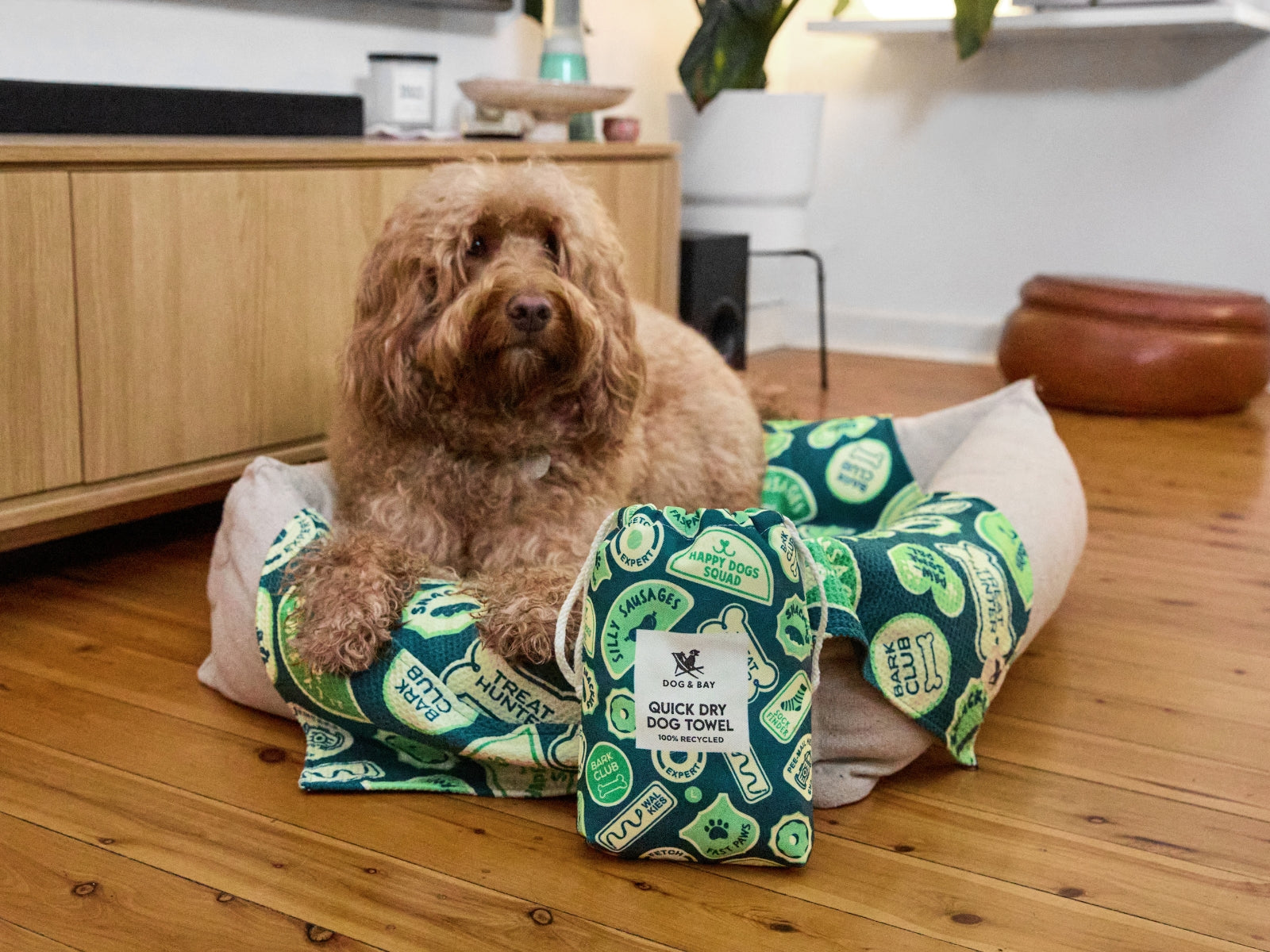 Dock & Bay Hundehandtuch M Club 90x50cm - Produktbild 7