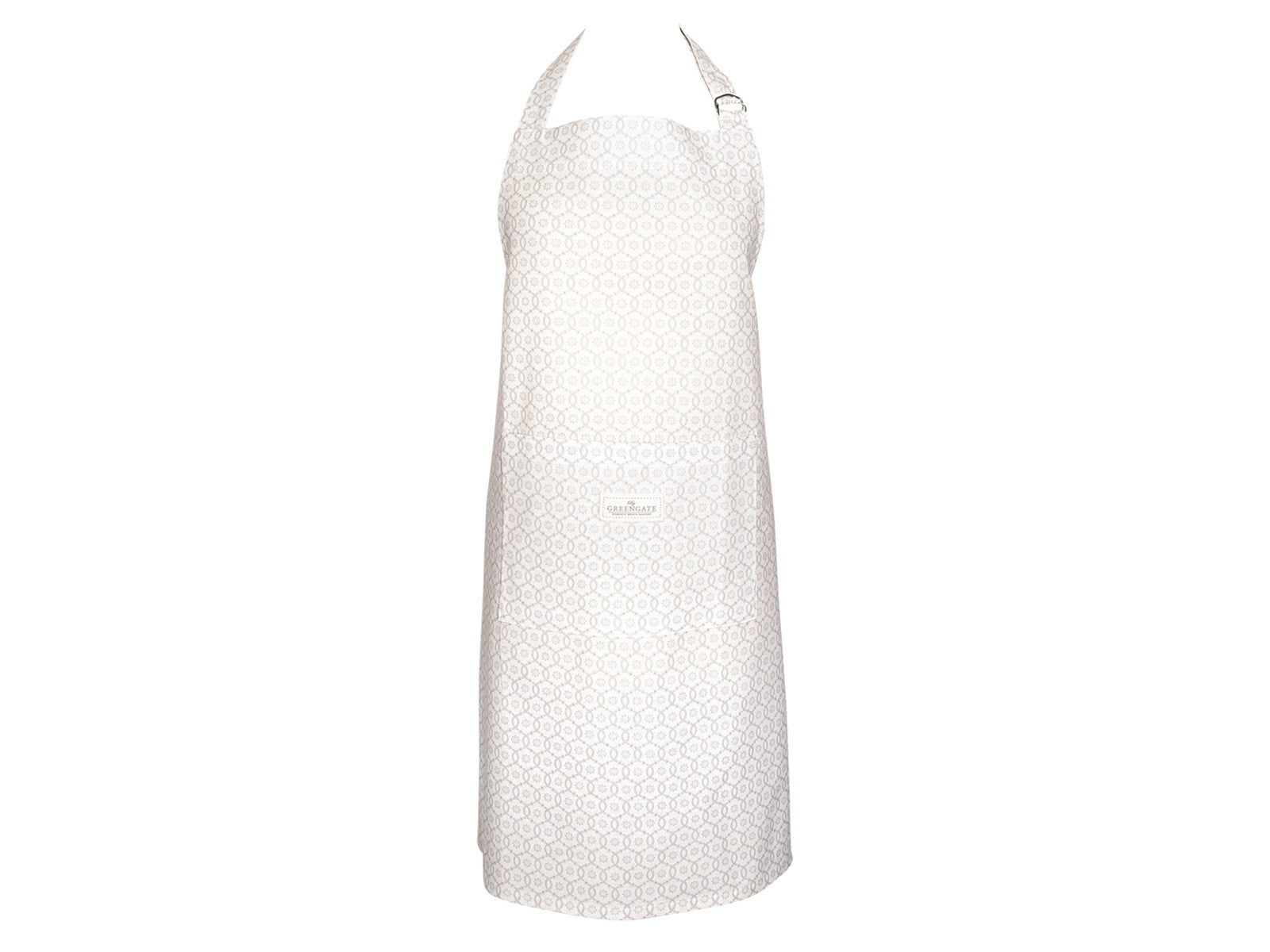 Greengate Sina Schürze white 90x70cm