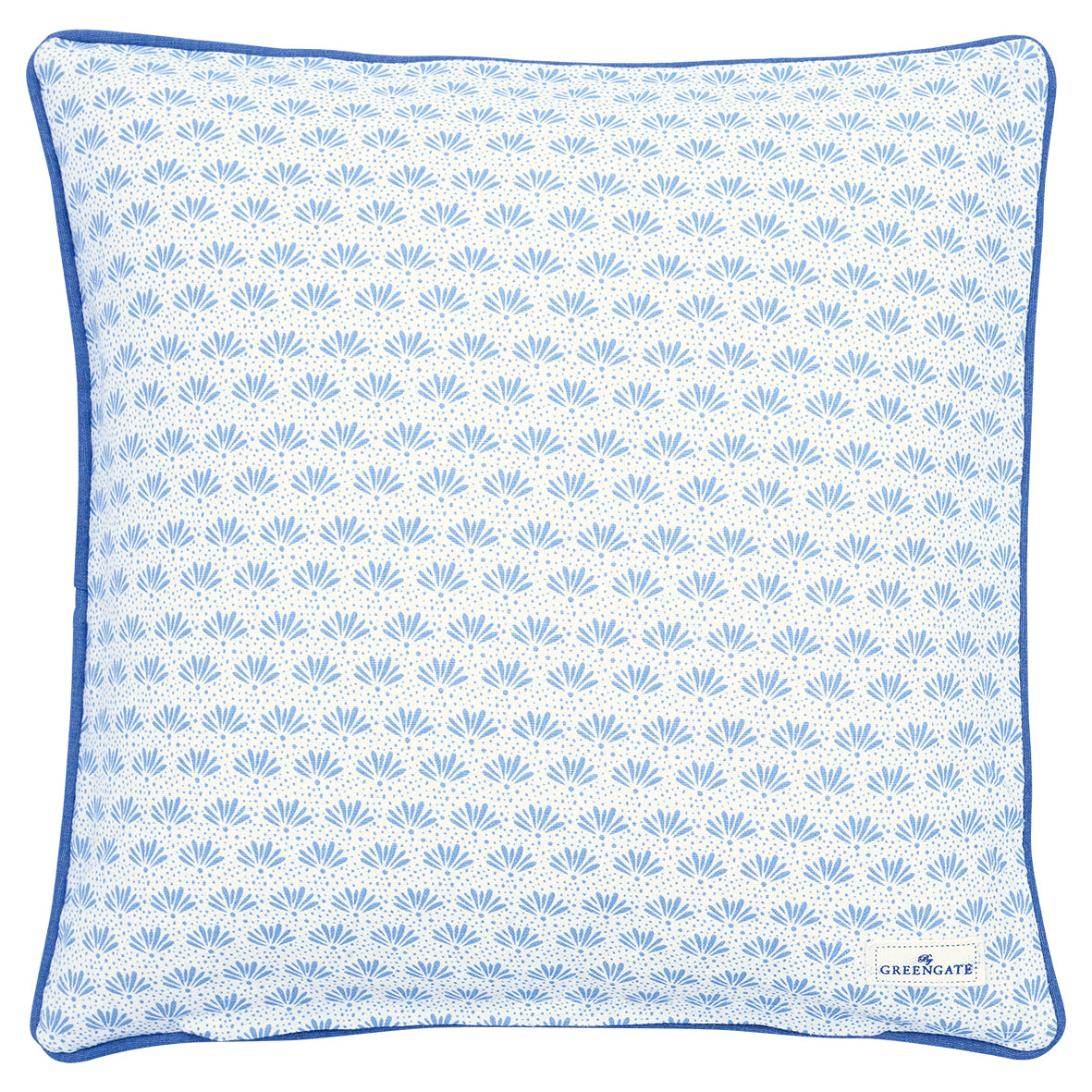 Greengate Kristel Kissenhülle blue 40x40cm - Produktbild 2