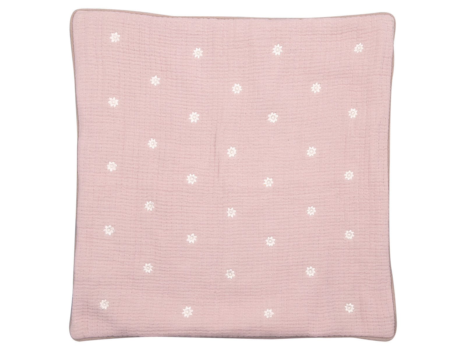 Greengate Sina Kissenhülle bedruckt dusty rose 50x50cm