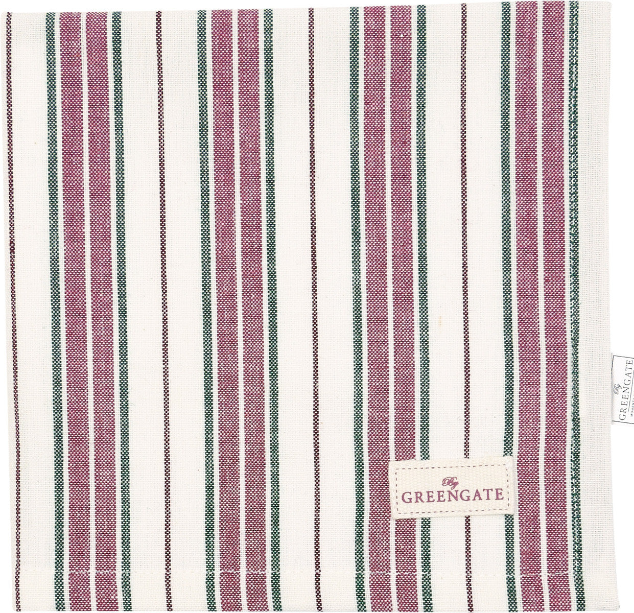 Greengate Lucianna Stoffserviette white 40 x 40 cm