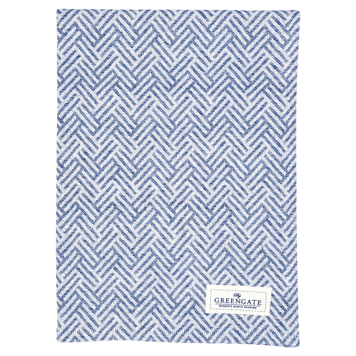 Greengate Anneli Geschirrtuch blue 70x50cm