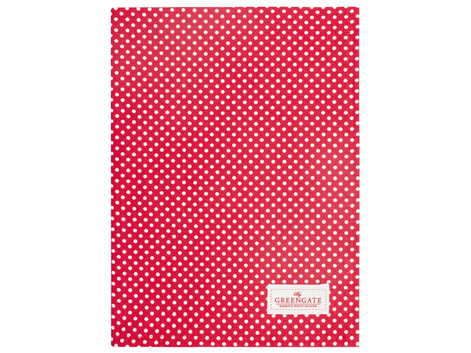 Greengate Dotty Geschirrtuch red 70x50cm
