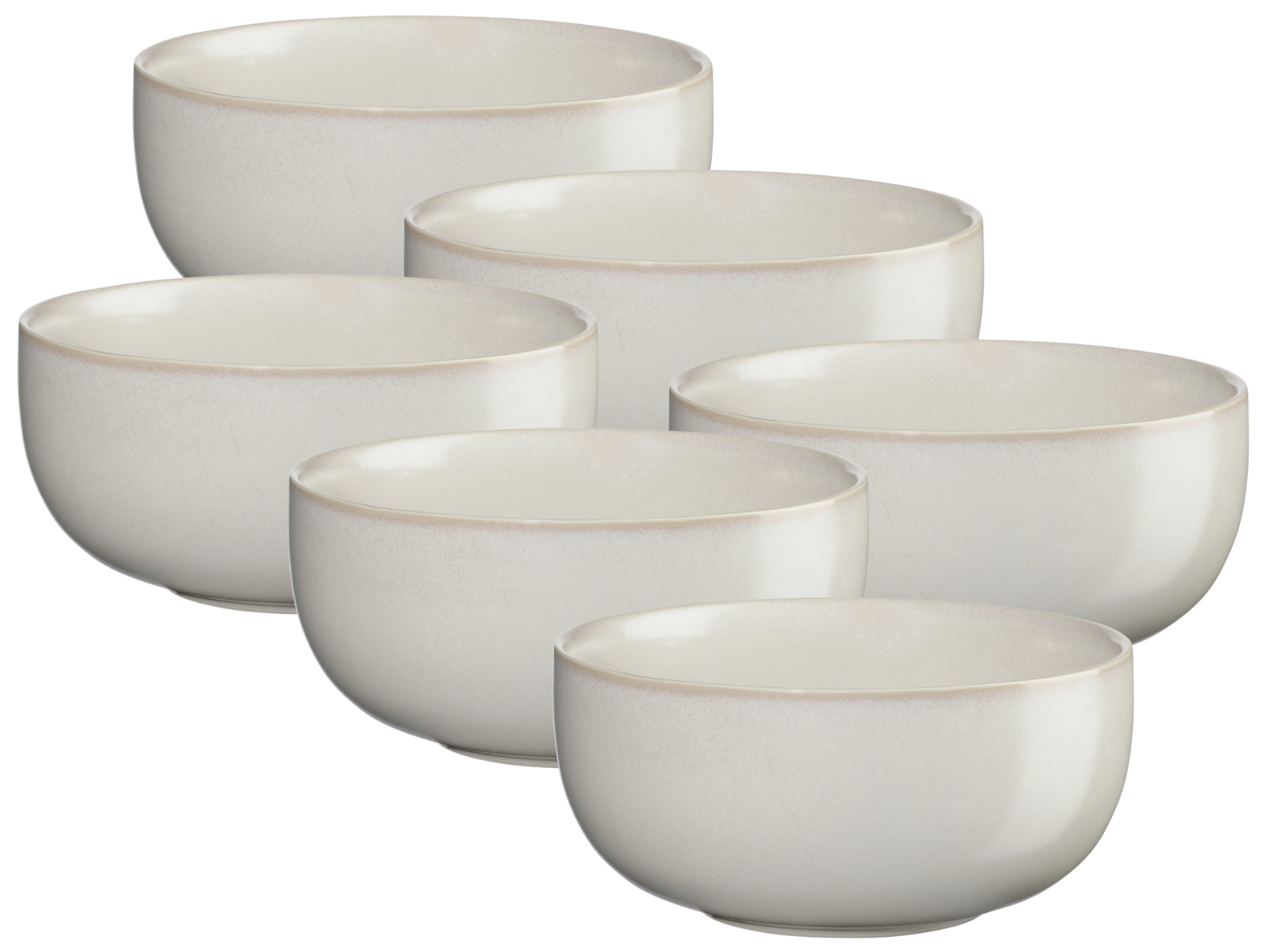 ASA Selection COPPA Müslischale tofu 13,5cm Set6