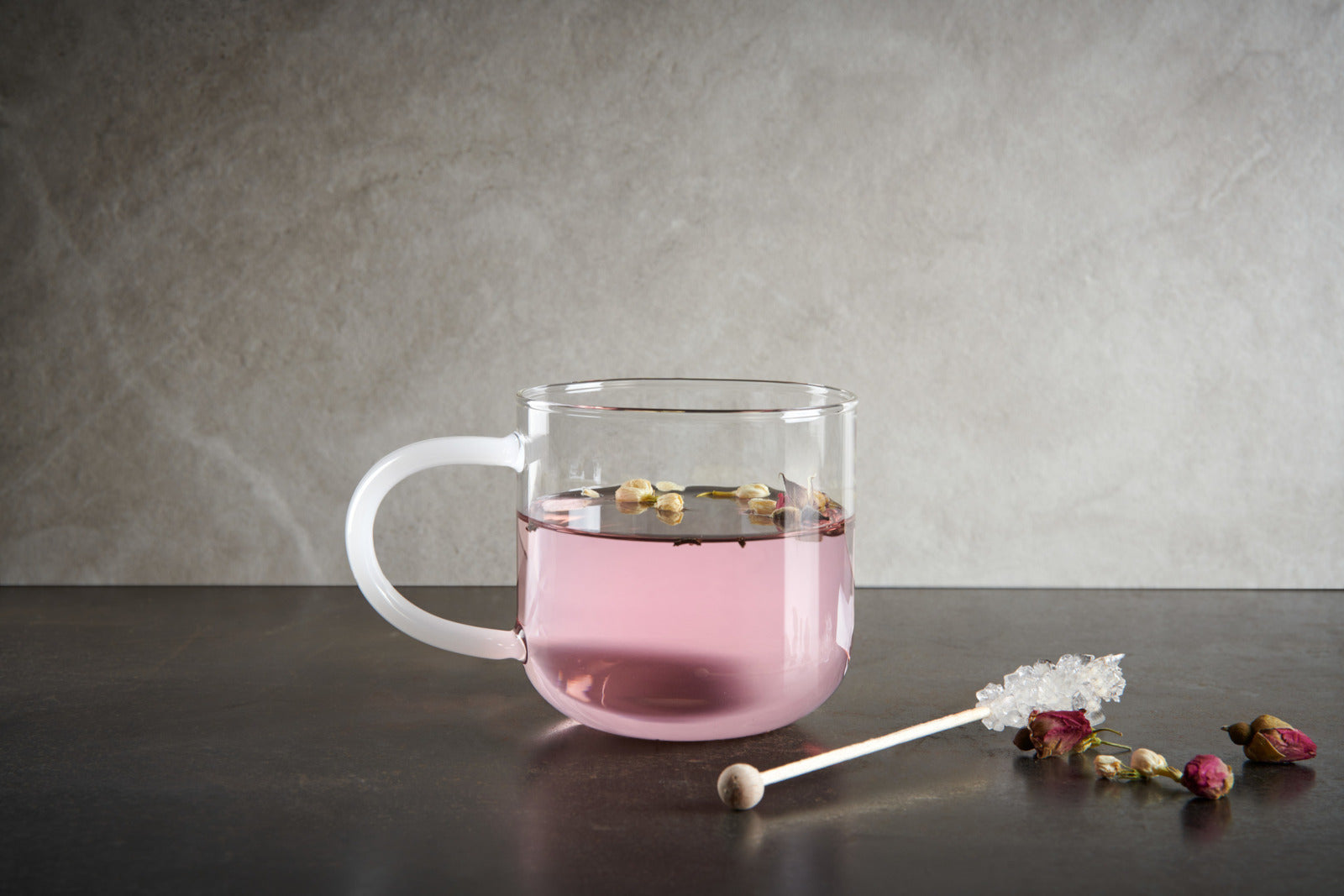 ASA coppa Glas Becher mit weißem Henkel 0,4l - Produktbild 3