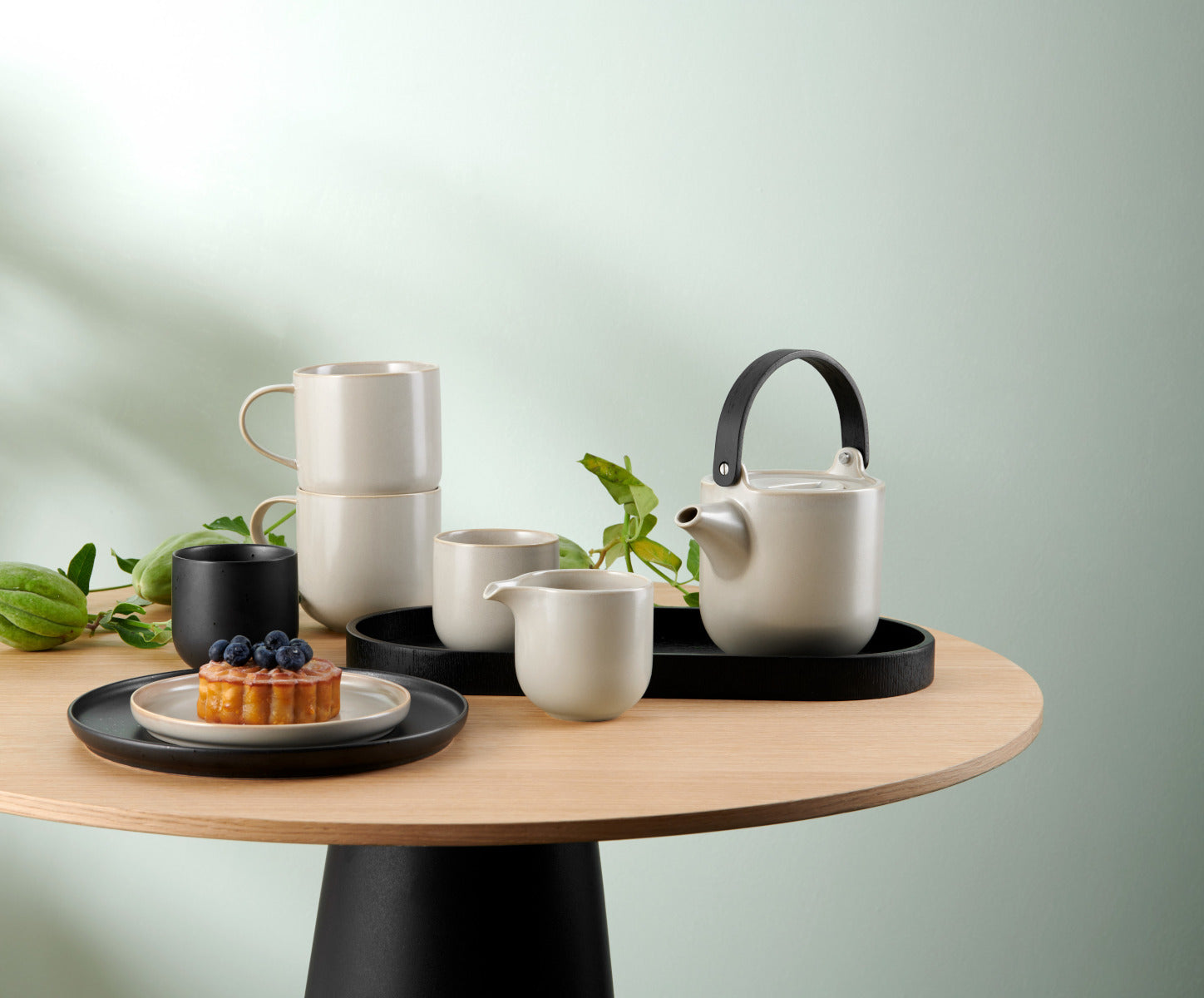 ASA Selection coppa Teekanne mit Holzgriff tofu 1,0l - Produktbild 2