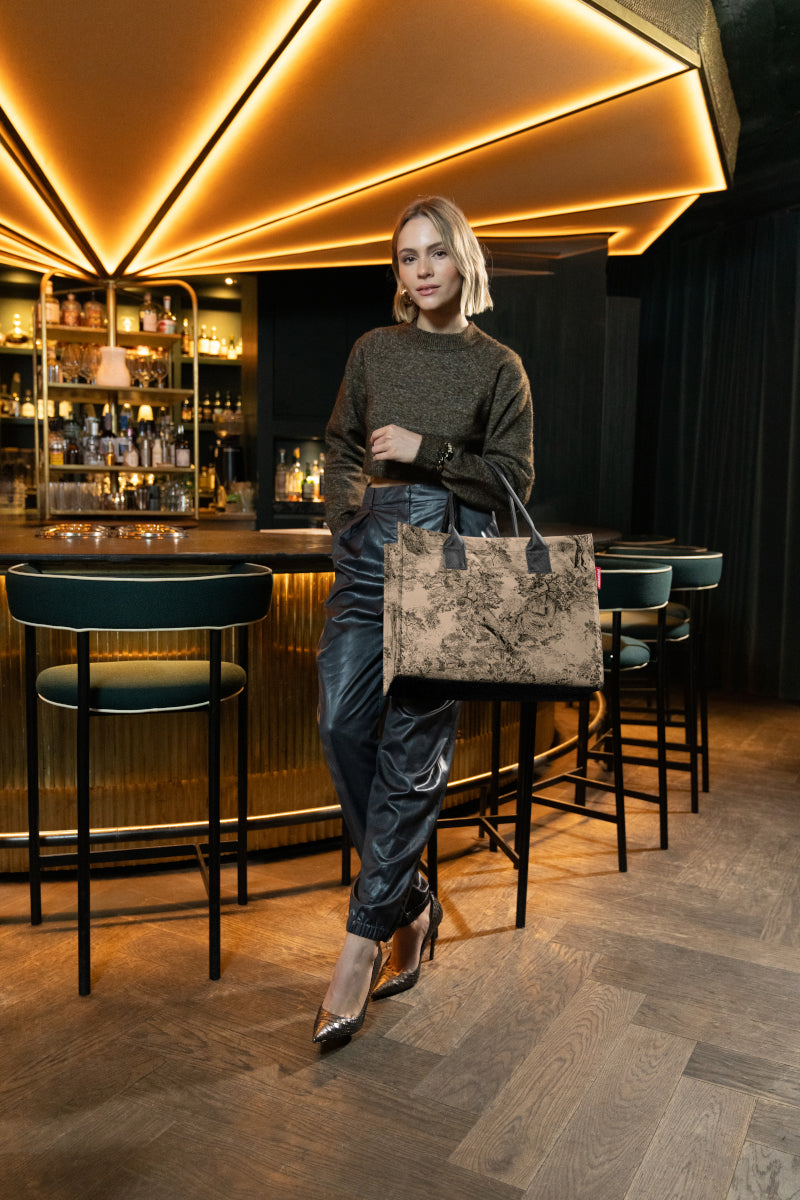 reisenthel daily shopper jacquard brown - Produktbild 5