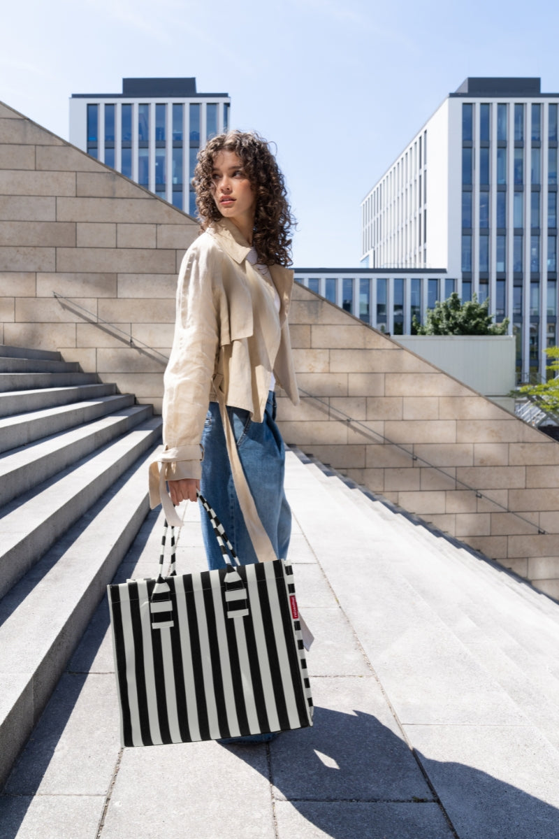reisenthel daily shopper summerstripes black - Produktbild 8