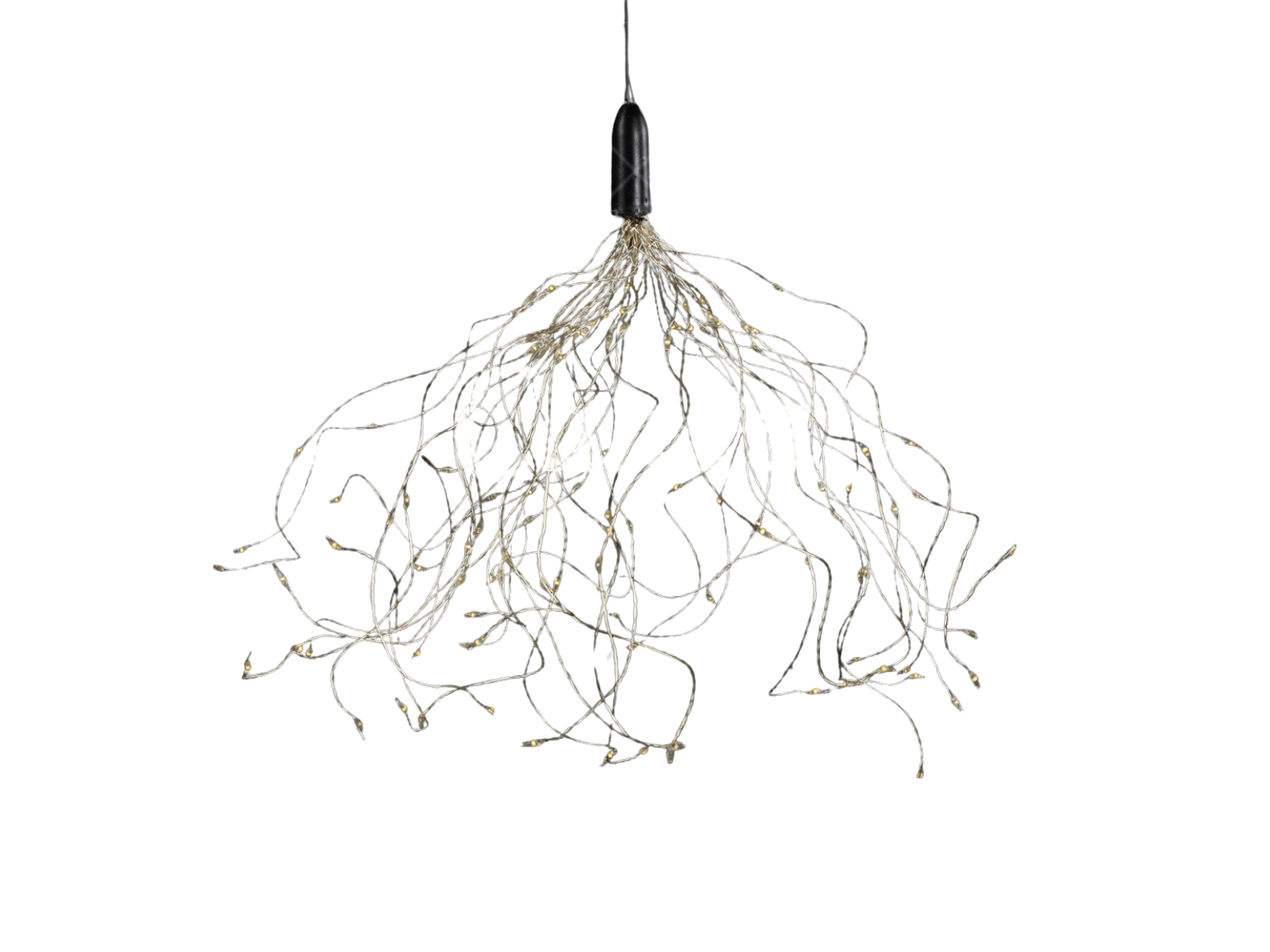 Decostar Lichterspinne hängend LED Harry schwarz 13,5cm - Produktbild 1