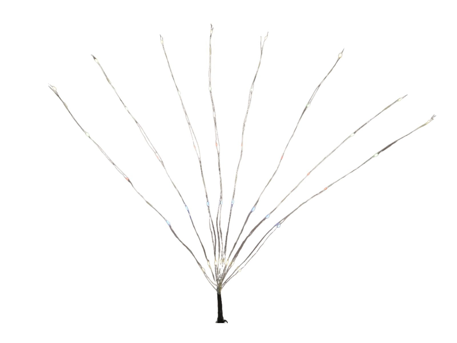 Lumineo Micro LED-Beleuchtung silber 80 cm