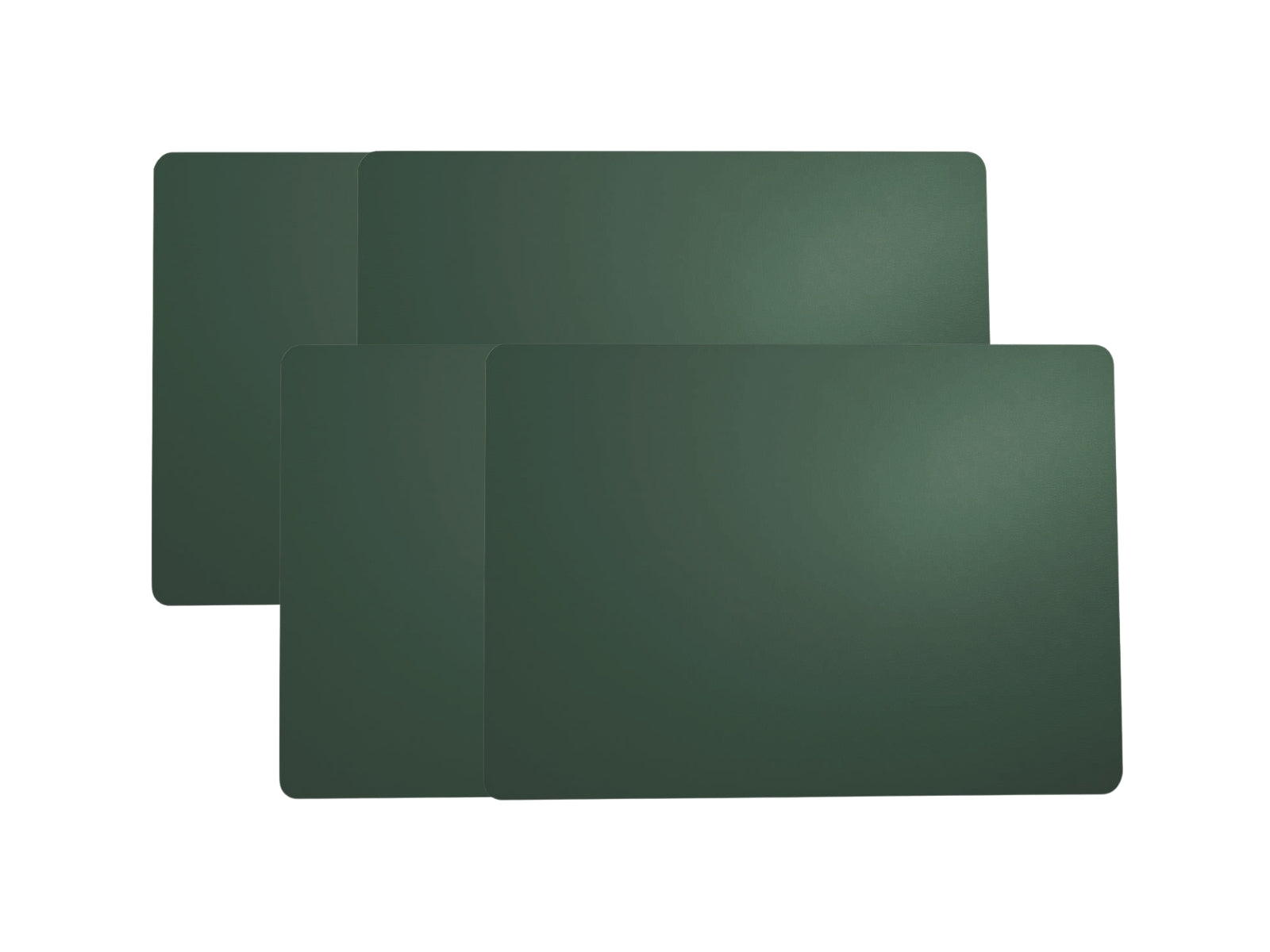 ASA Tischset Lederoptik kale grün 46x33cm Set4