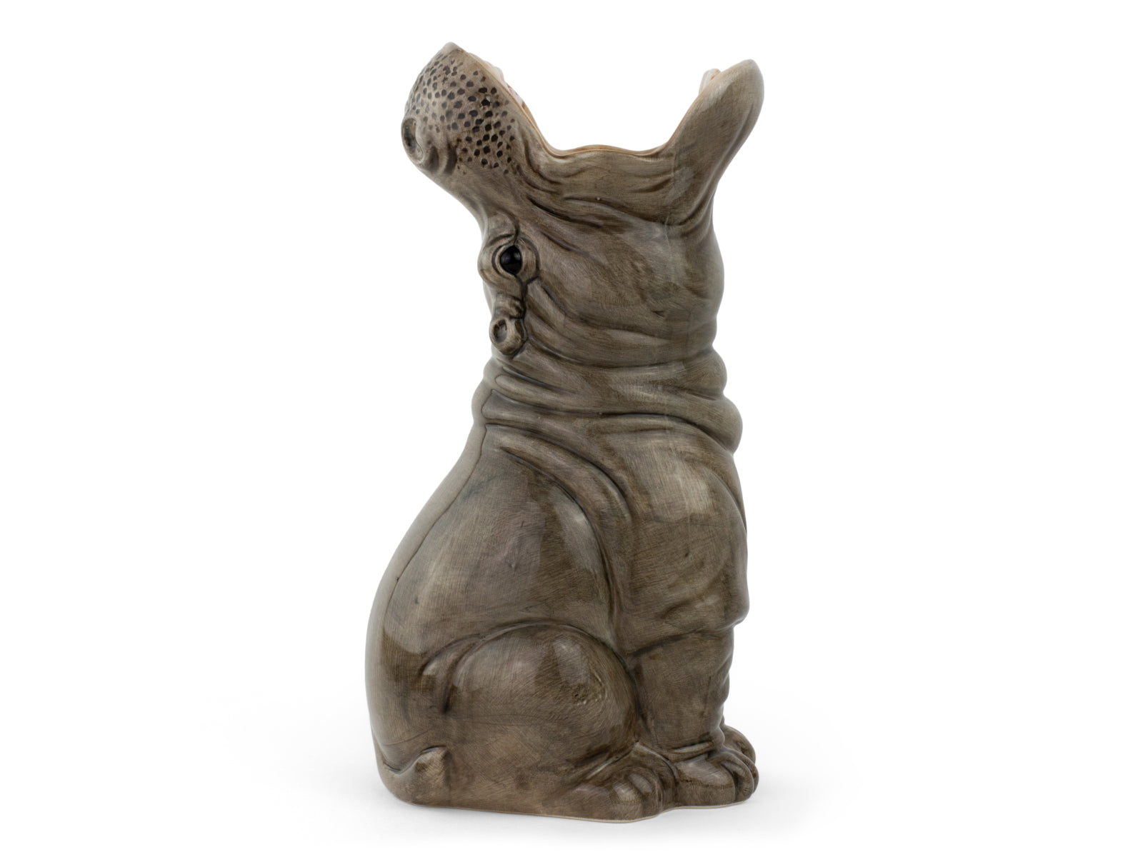 Donkey Products Hungry Hippos Vase grau 30cm