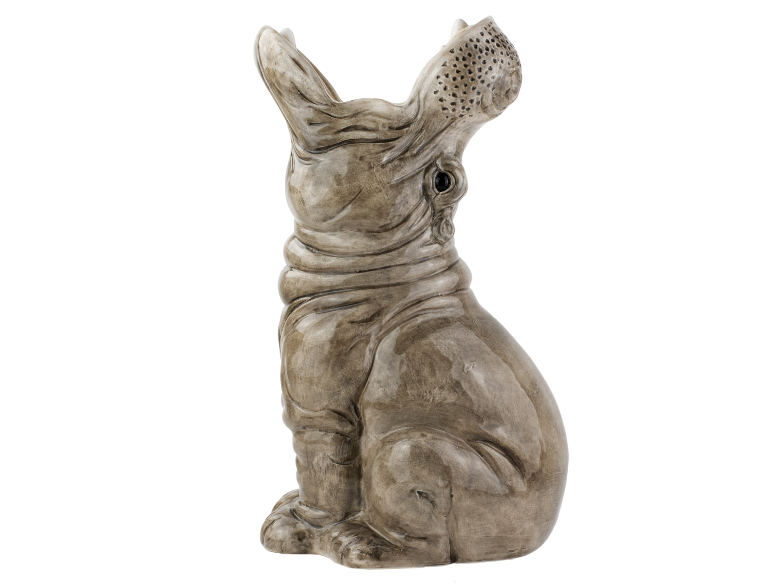 Donkey Products Hungry Hippos Vase grau 42cm