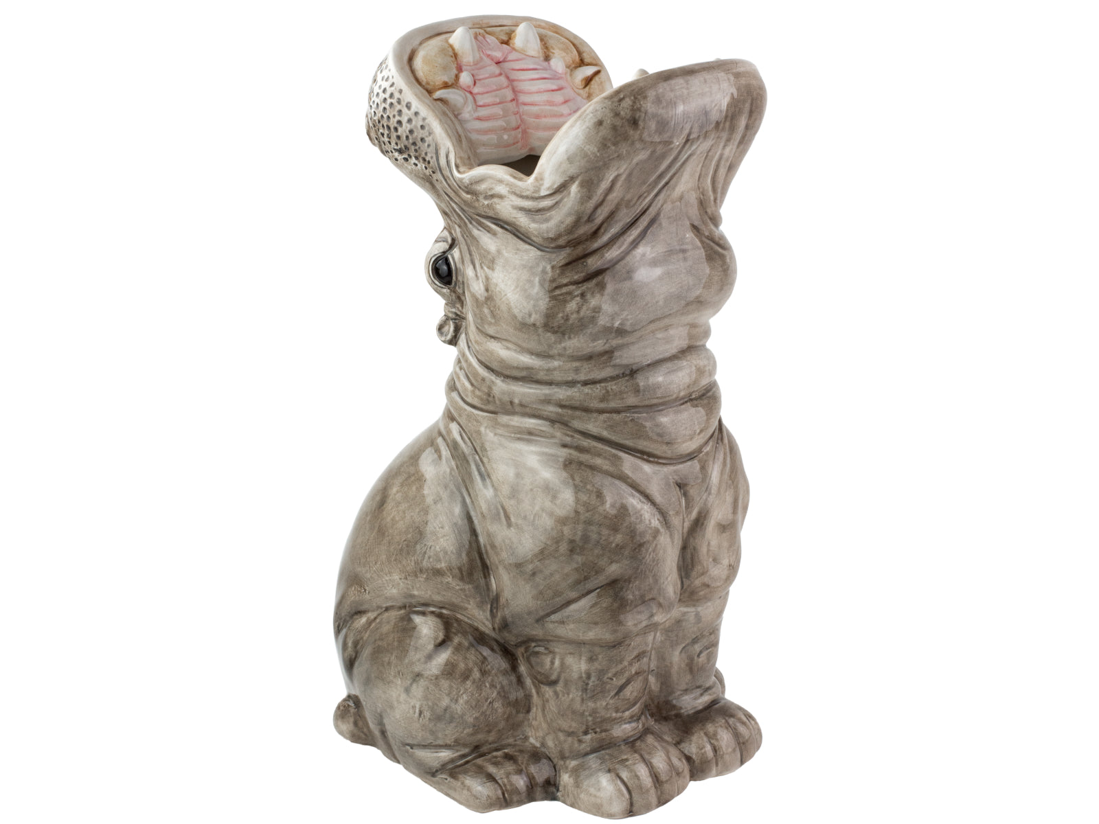 Donkey Products Hungry Hippos Vase grau 42cm - Produktbild 2