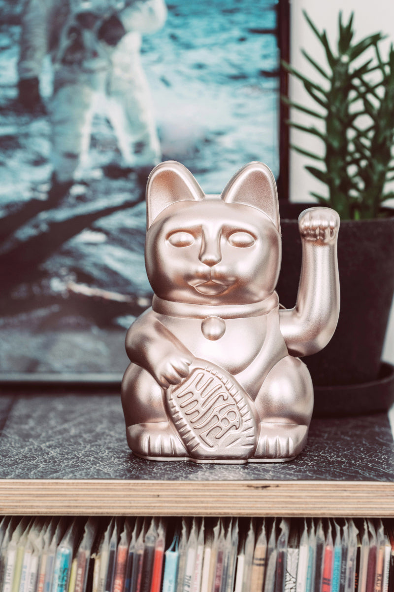 Donkey Products Lucky Cat Mini Winkekatze moonlight 10cm - Produktbild 5