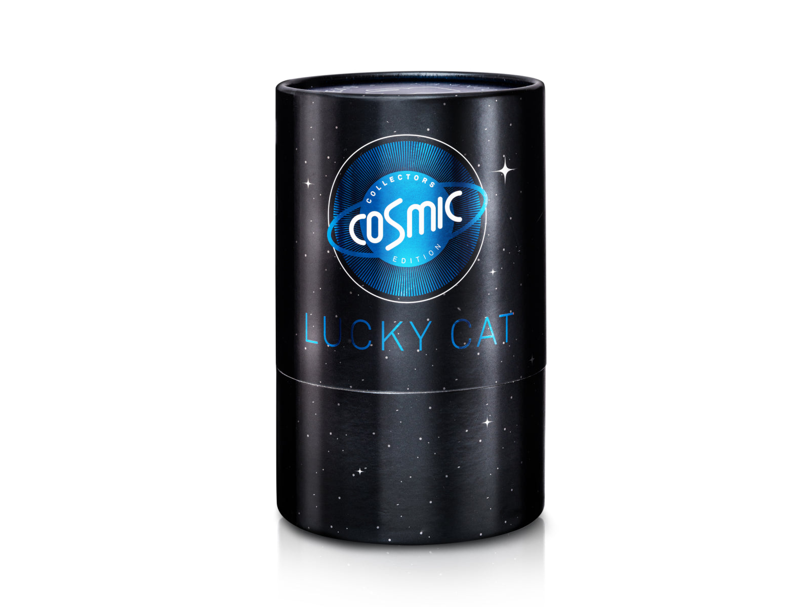 Donkey Products Lucky Cat Cosmic Winkekatze shiny blue 15cm - Produktbild 2