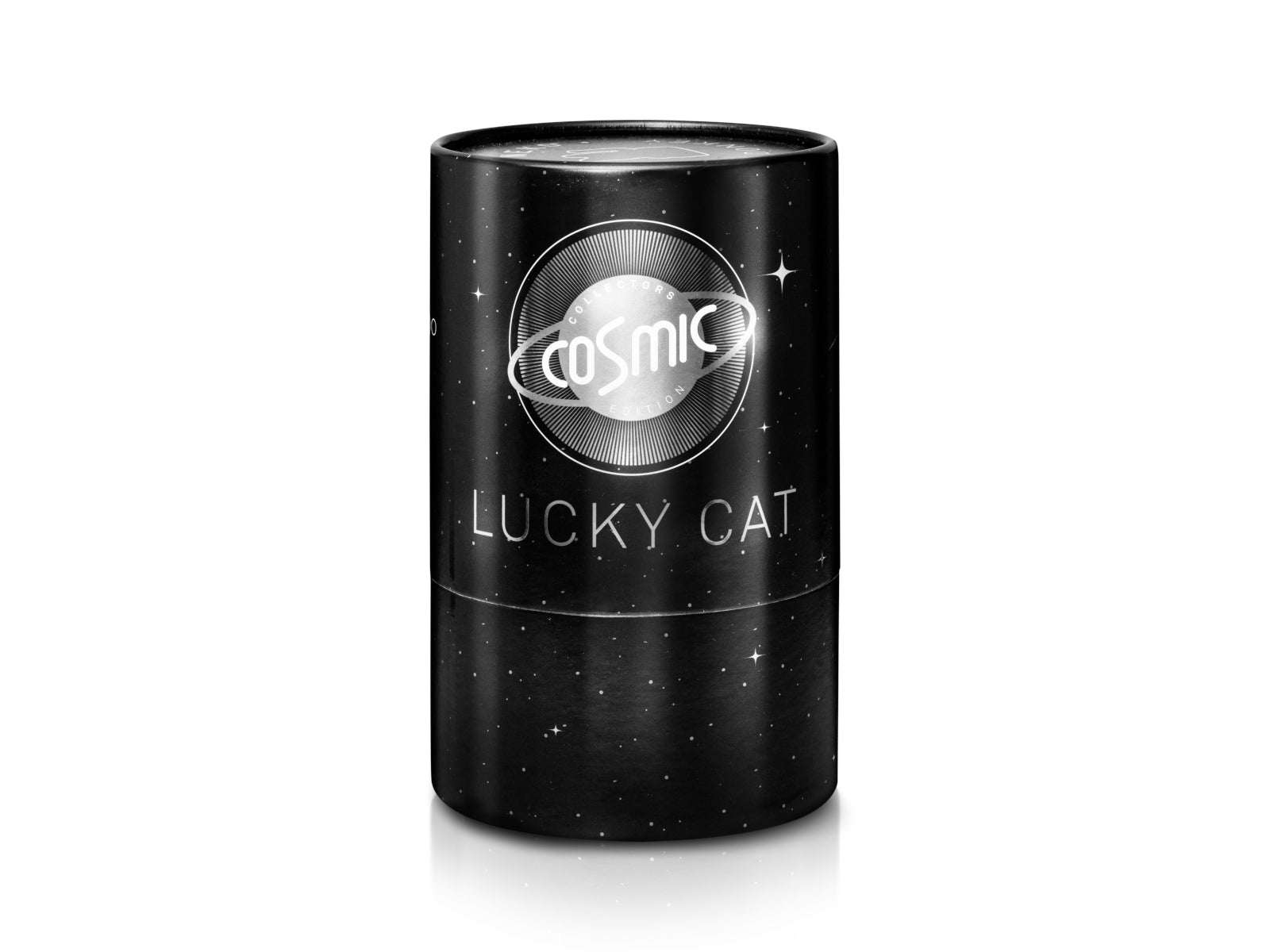 Donkey Products Lucky Cat Cosmic Winkekatze shiny silver 15cm - Produktbild 2