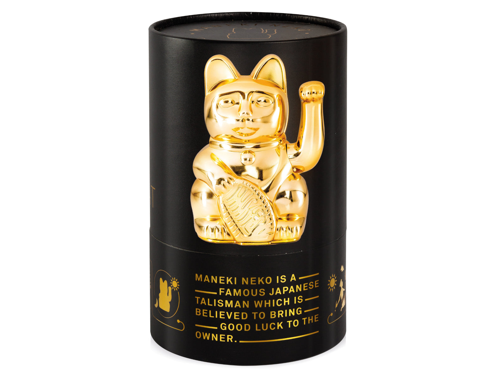 Donkey Products Lucky Cat Egypt Winkekatze gold 15cm - Produktbild 2