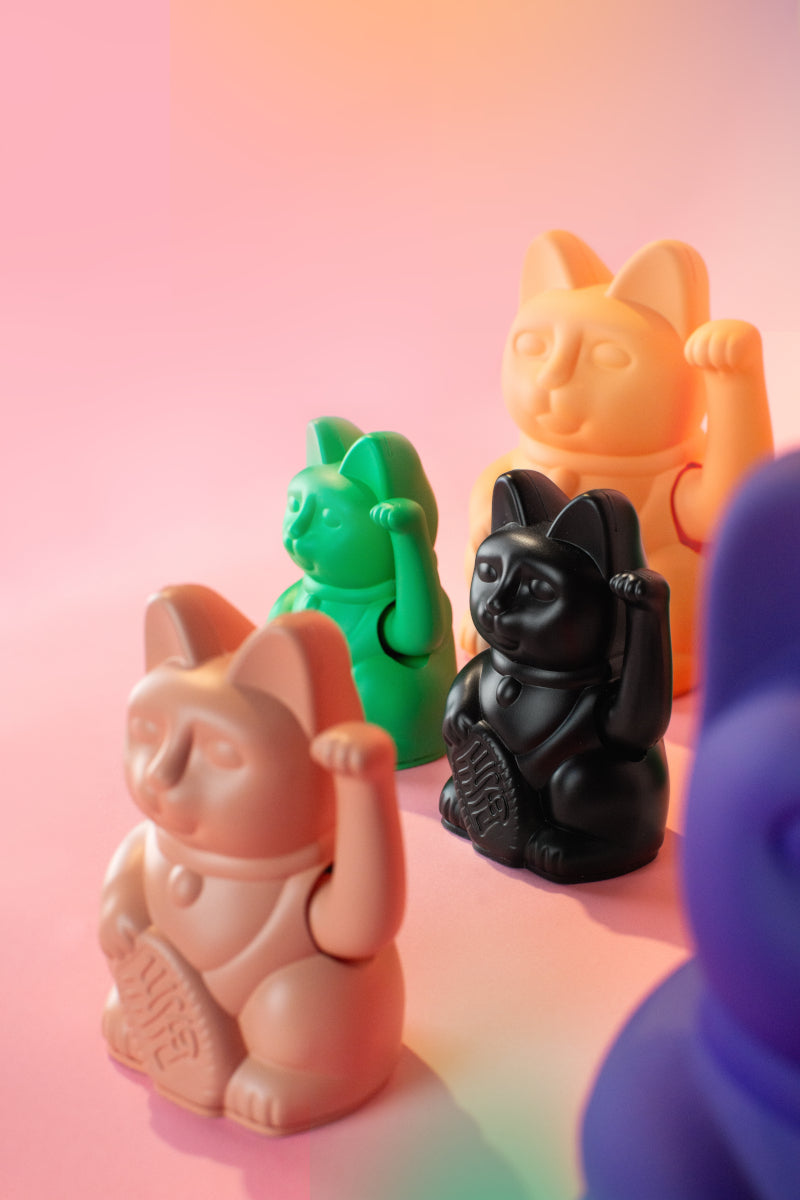 Donkey Products Lucky Cat Mini Winkekatze rosa 10cm - Produktbild 5