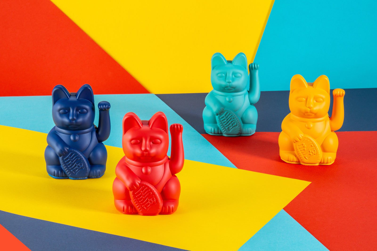 Donkey Products Lucky Cat Mini Winkekatze gelb 10cm - Produktbild 6