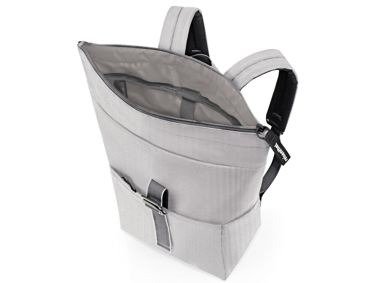 reisenthel rolltop backpack herringbone grey - Produktbild 3